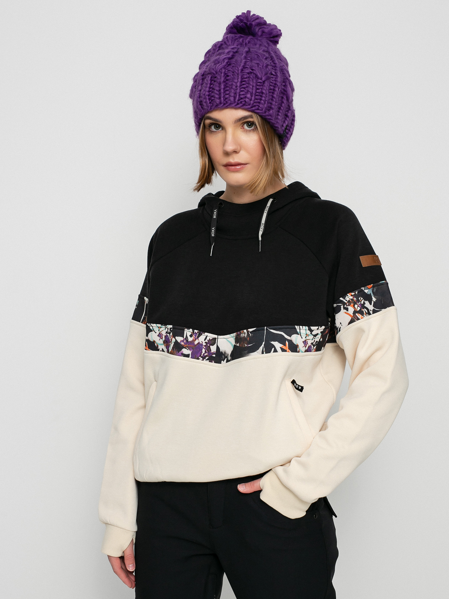 Damska Bluza aktywna Roxy Liberty HD (true black)