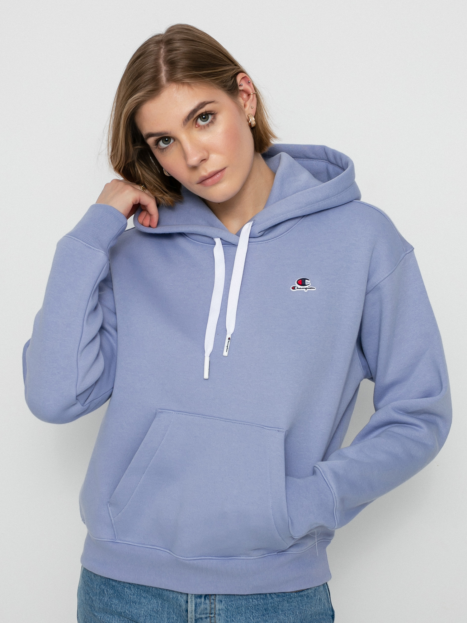 Bluza z kapturem Champion Sweatshirt HD 114466 Wmn (pur)