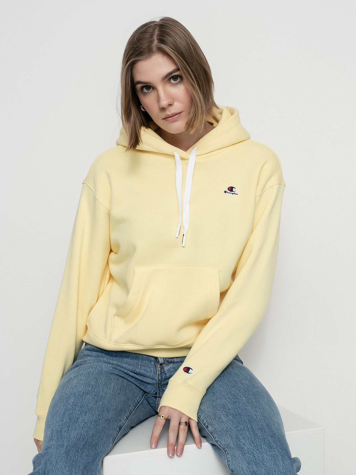 Bluza z kapturem Champion Sweatshirt HD 114466 Wmn (ban)