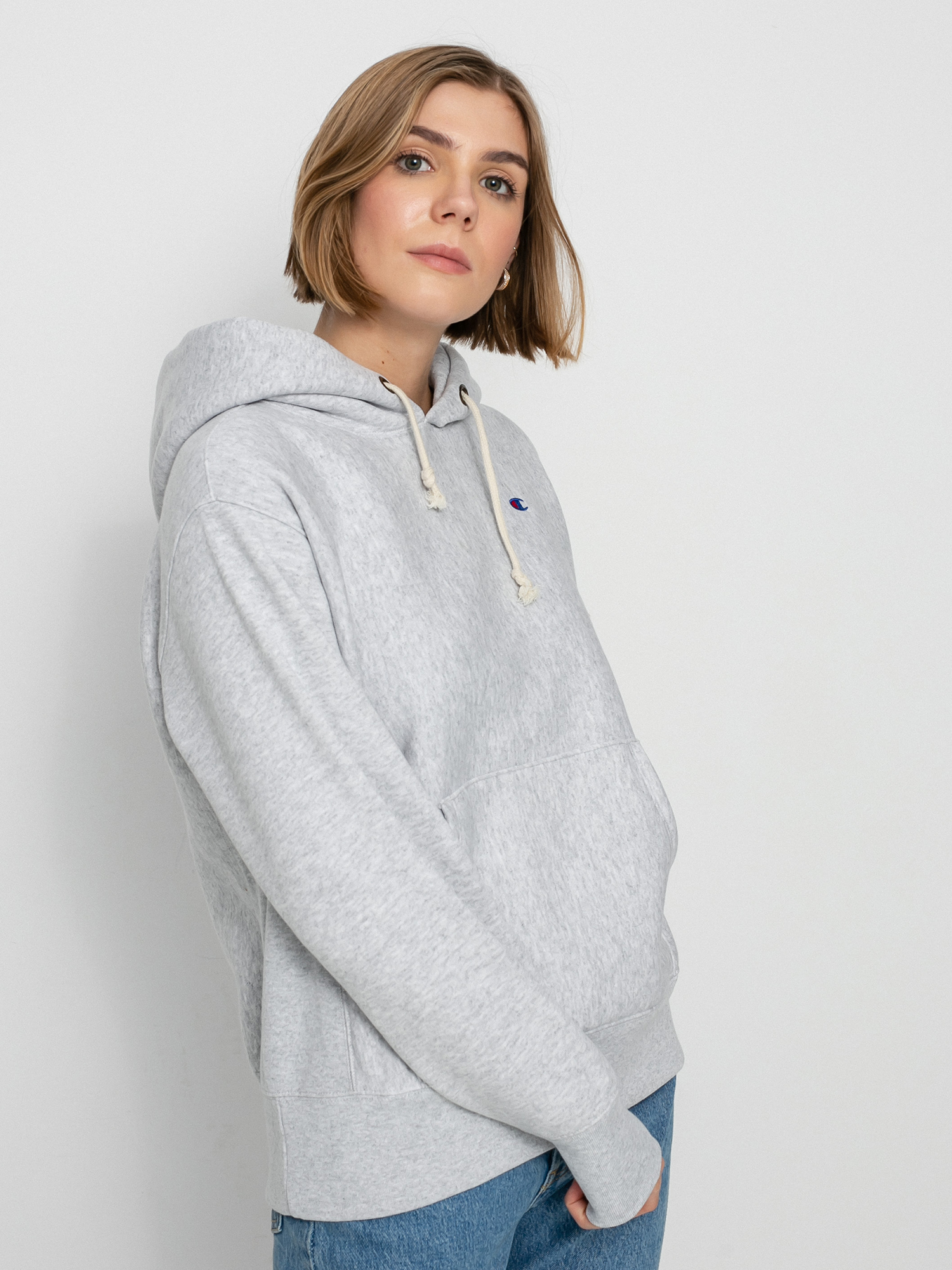 Bluza z kapturem Champion Sweatshirt HD 114778 Wmn (loxgm)