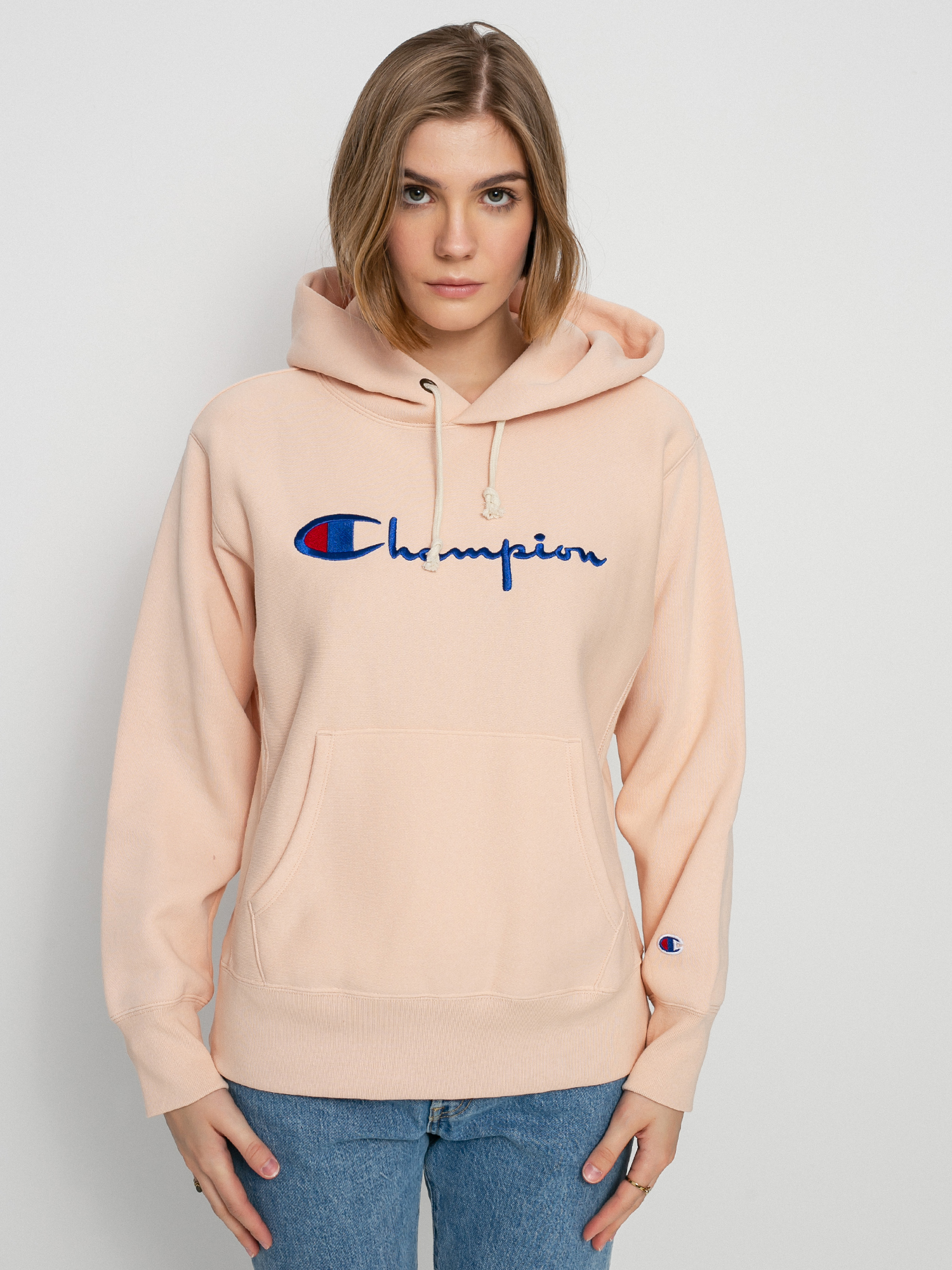 Bluza z kapturem Champion Sweatshirt HD 114788 Wmn (spv)