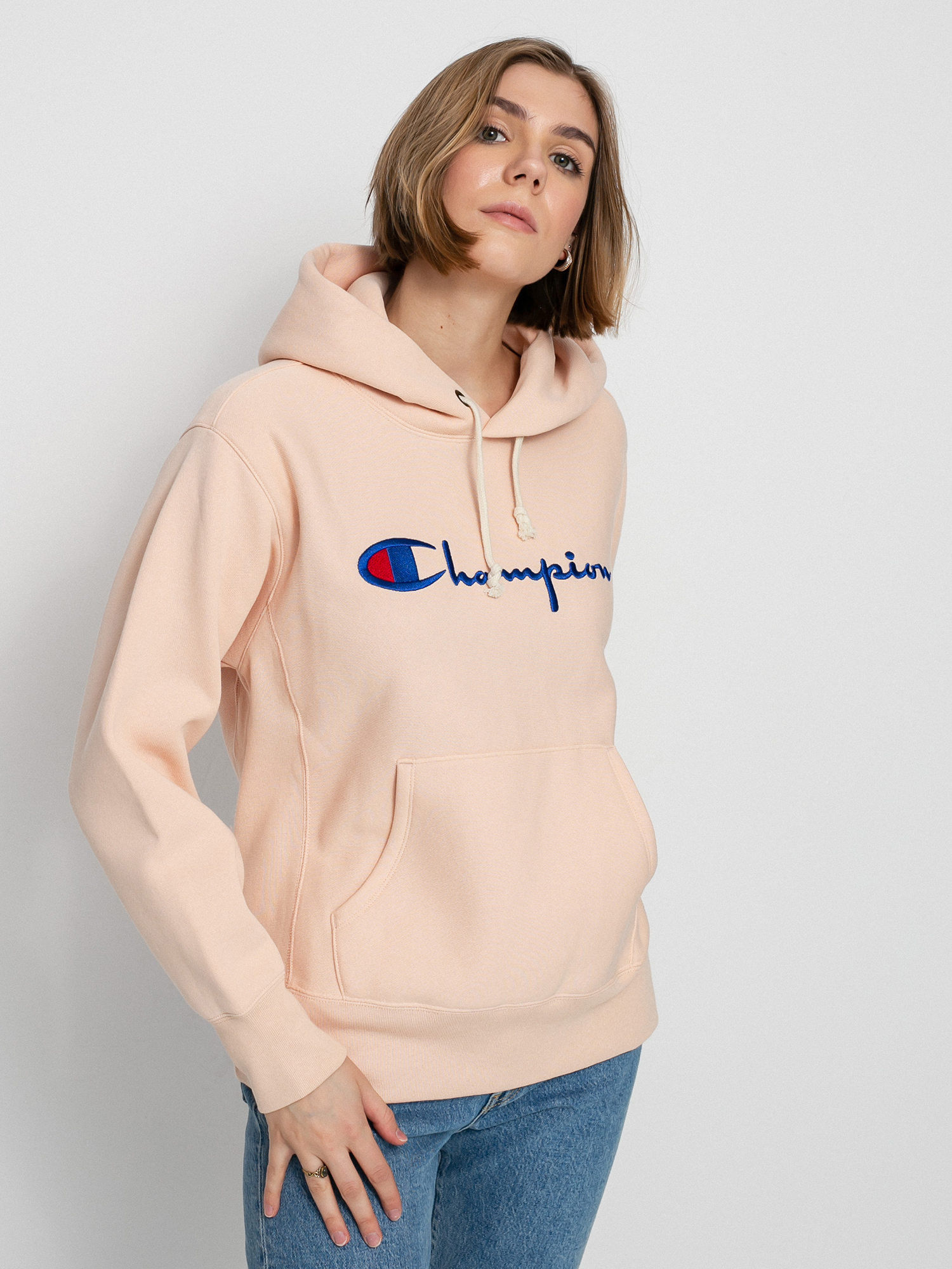Bluza z kapturem Champion Sweatshirt HD 114788 Wmn (spv)