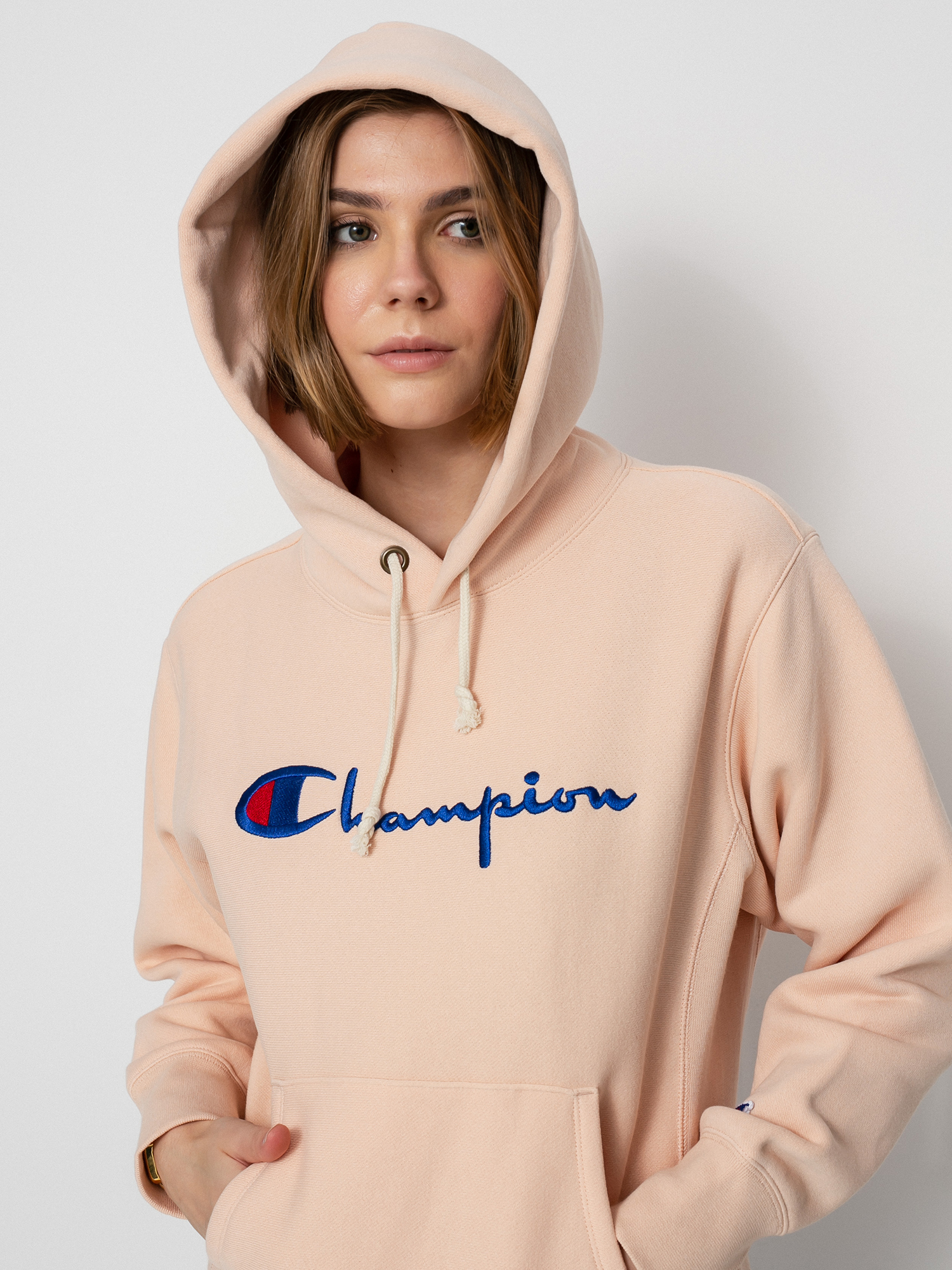 Bluza z kapturem Champion Sweatshirt HD 114788 Wmn (spv)