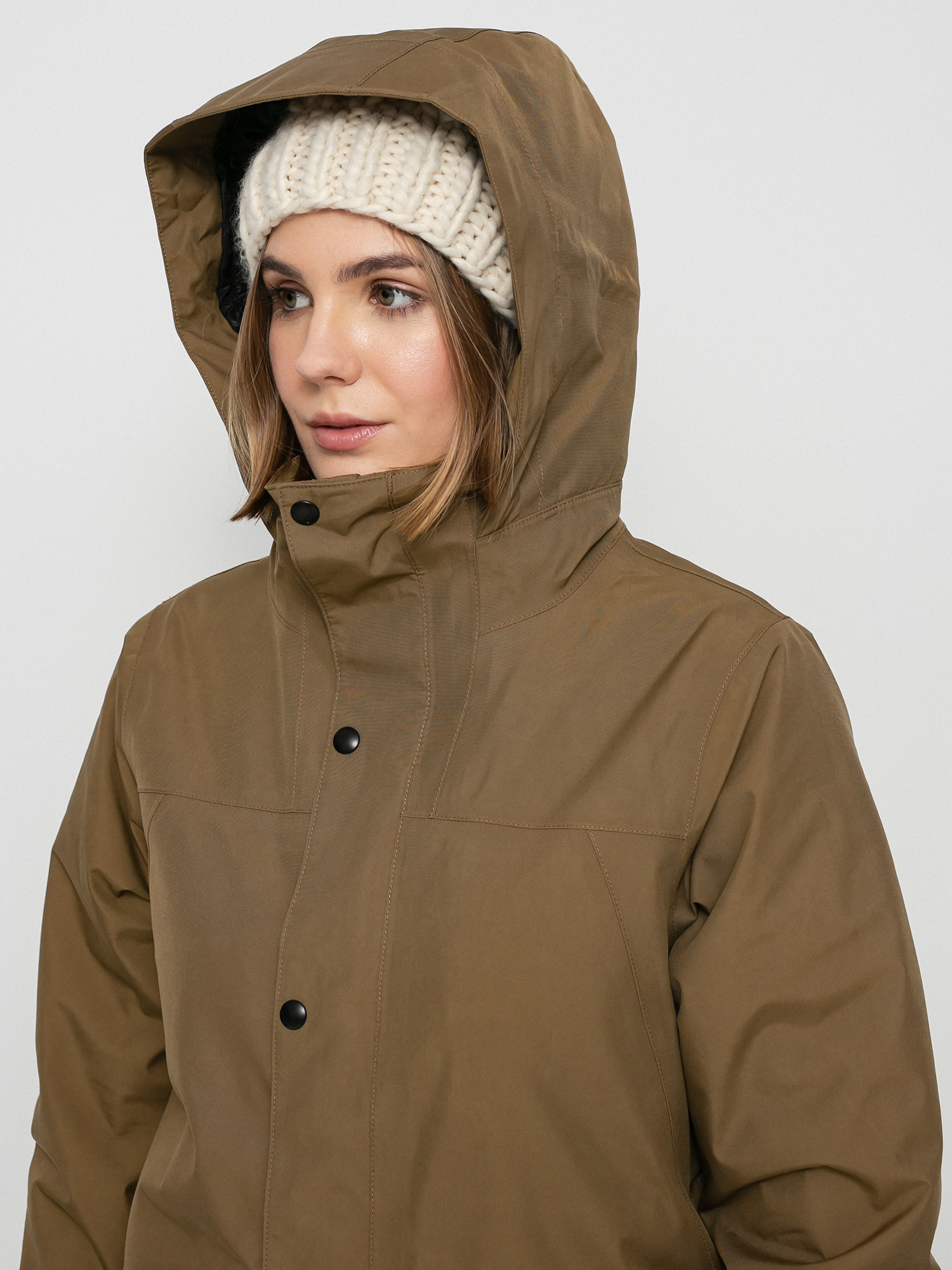 Damska Kurtka snowboardowa Volcom Ell Ins Gore Tex (coffee)