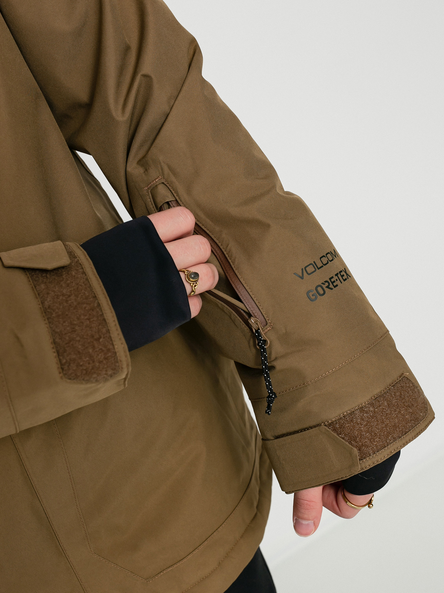 Damska Kurtka snowboardowa Volcom Ell Ins Gore Tex (coffee)