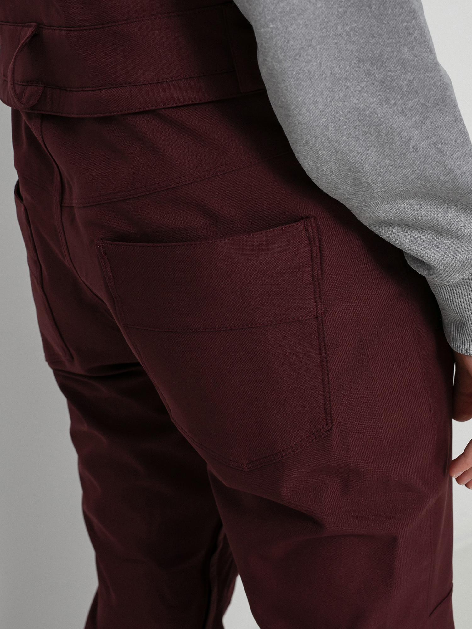 Damskie Spodnie snowboardowe Volcom Swift Bib Overall (merlot)