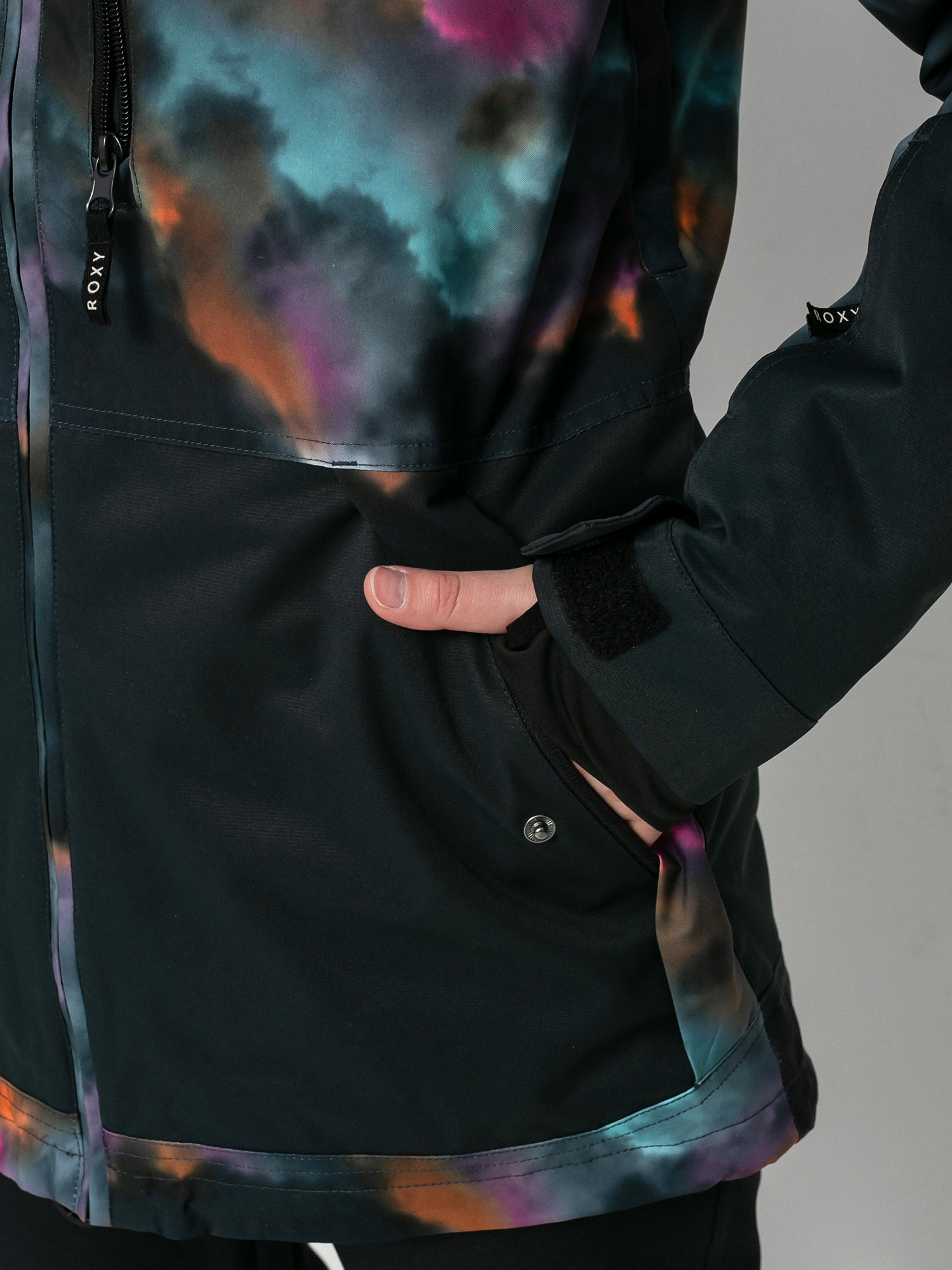 Damska Kurtka snowboardowa Roxy Presence Parka (true black pensine)