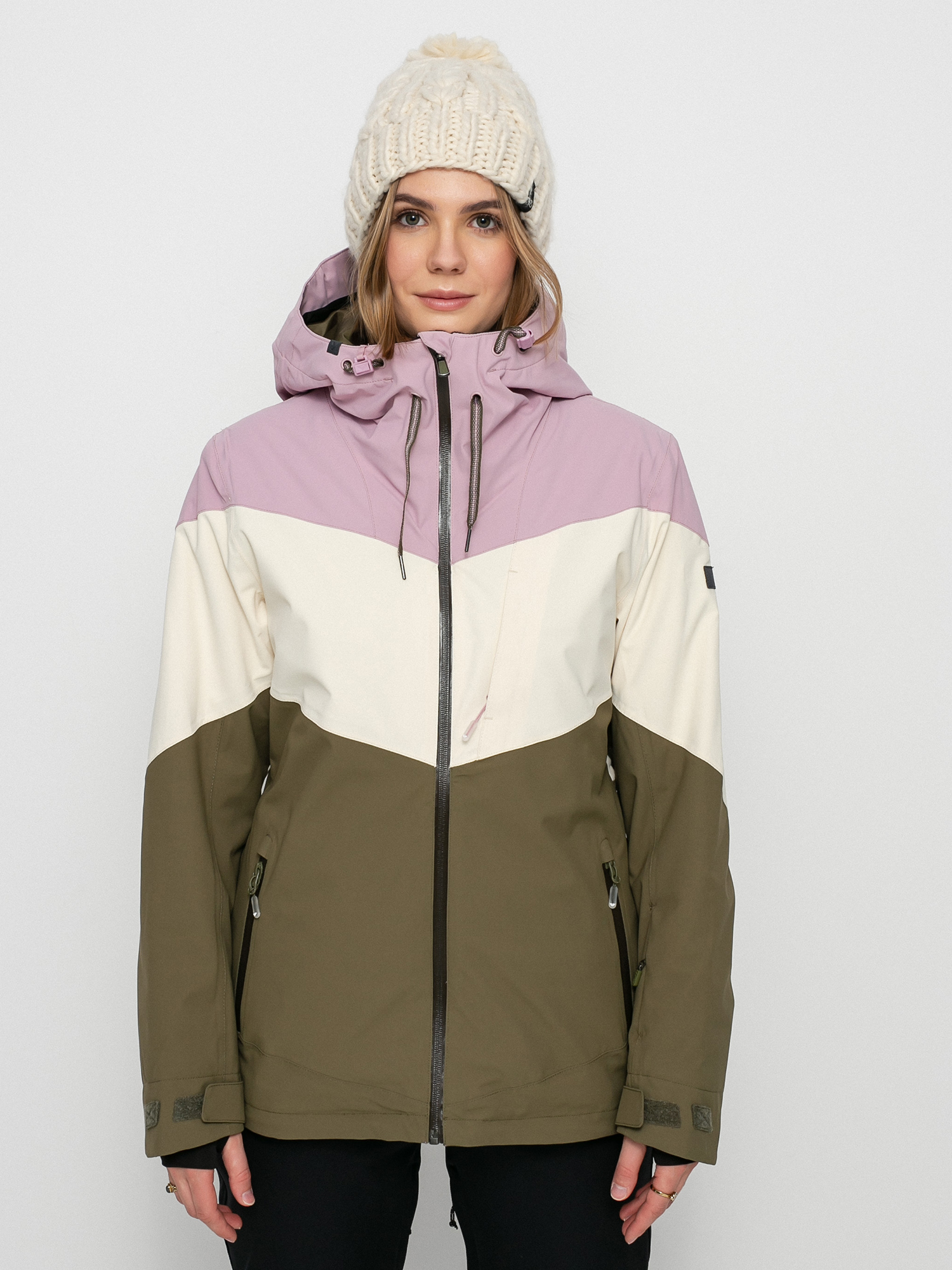 Damska Kurtka snowboardowa Roxy Winter Haven (burnt olive)