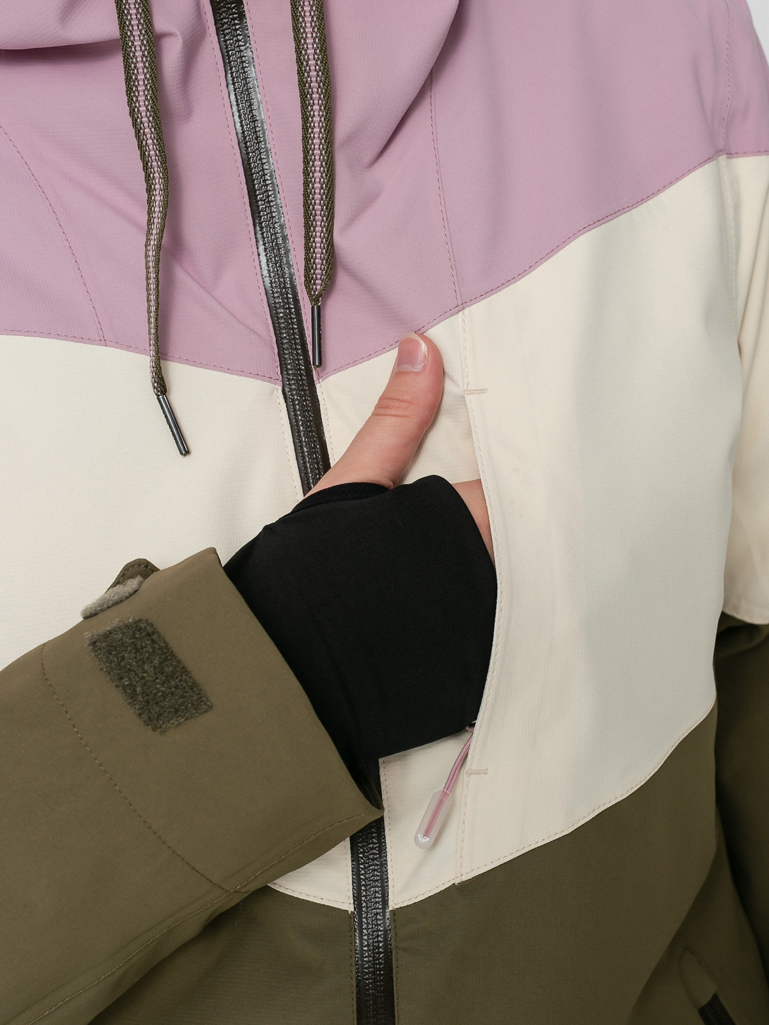 Damska Kurtka snowboardowa Roxy Winter Haven (burnt olive)