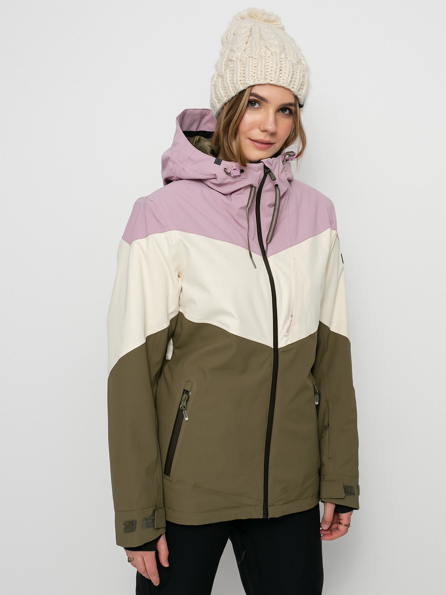 Damska Kurtka snowboardowa Roxy Winter Haven (burnt olive)