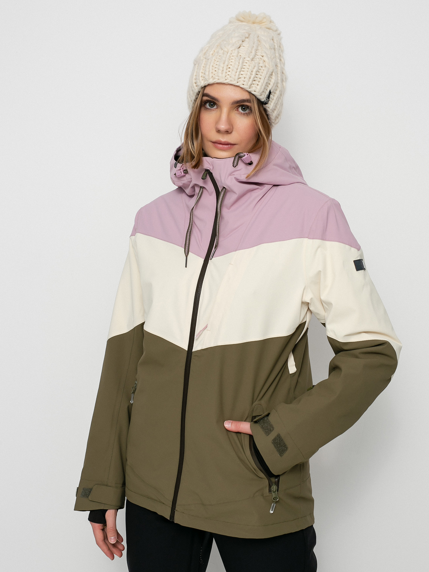 Damska Kurtka snowboardowa Roxy Winter Haven (burnt olive)