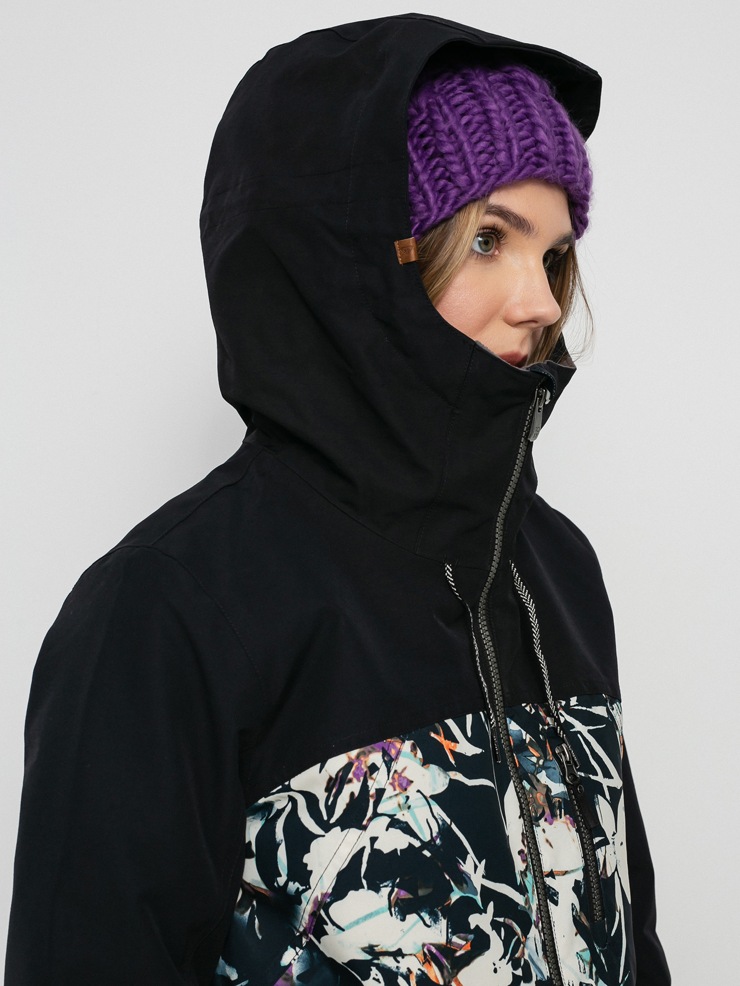 Damska Kurtka snowboardowa Roxy Stated (true black superlights)