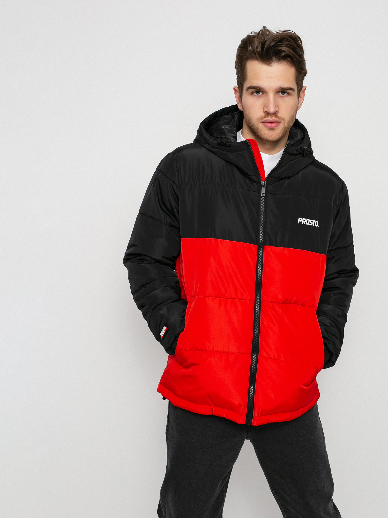 Kurtka Prosto Winter Adament (red)