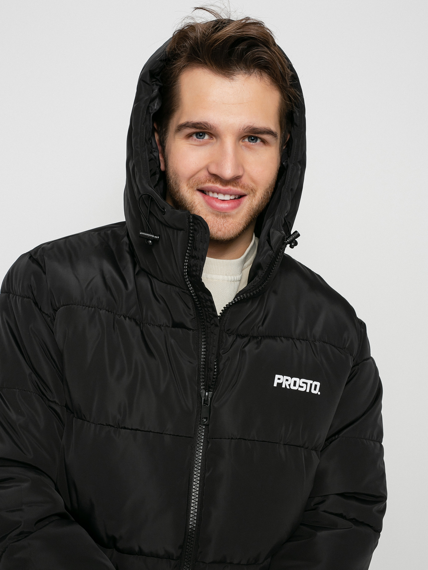 Kurtka Prosto Winter Adament (black)