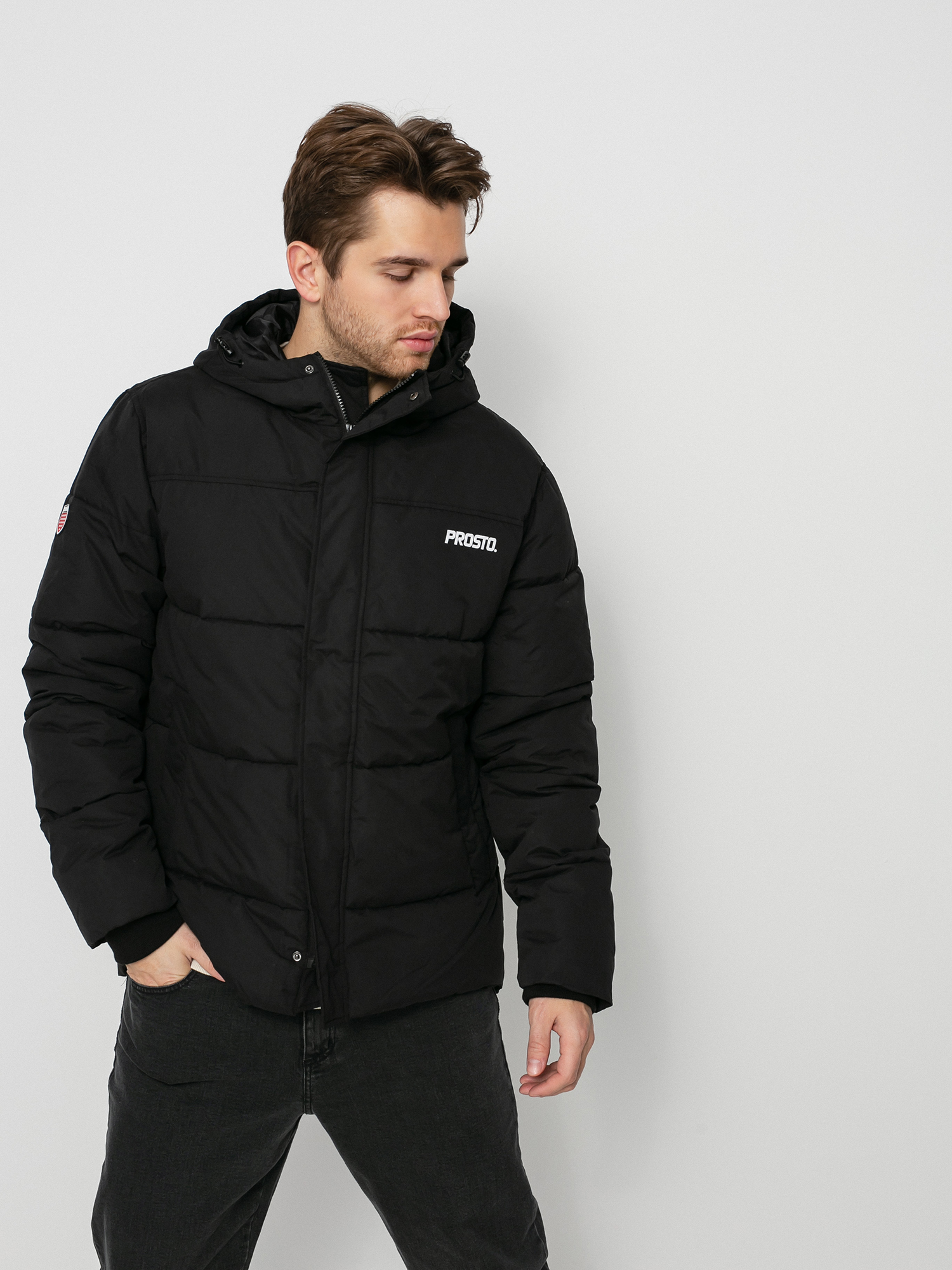 Kurtka Prosto City (black)