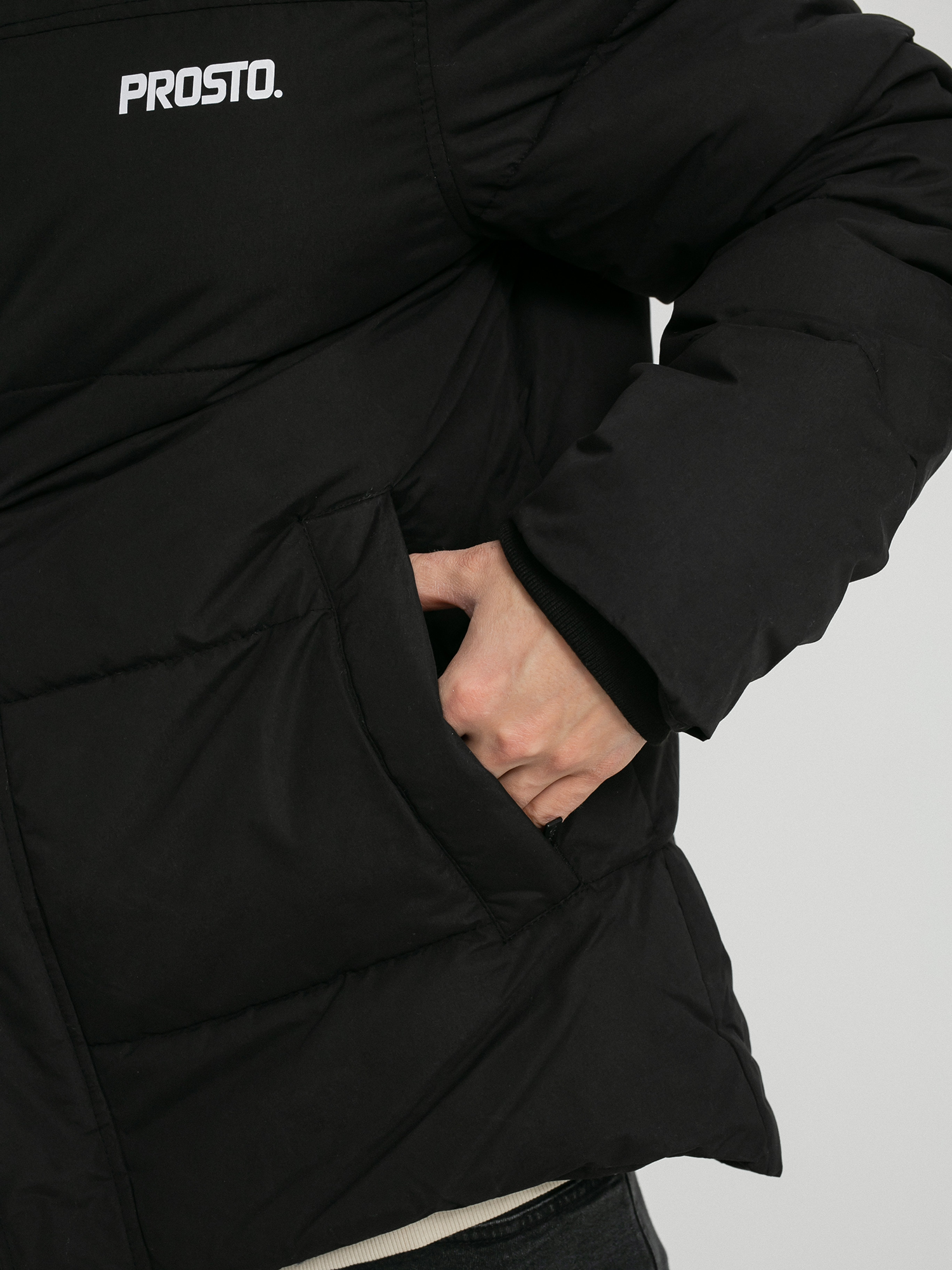 Kurtka Prosto City (black)