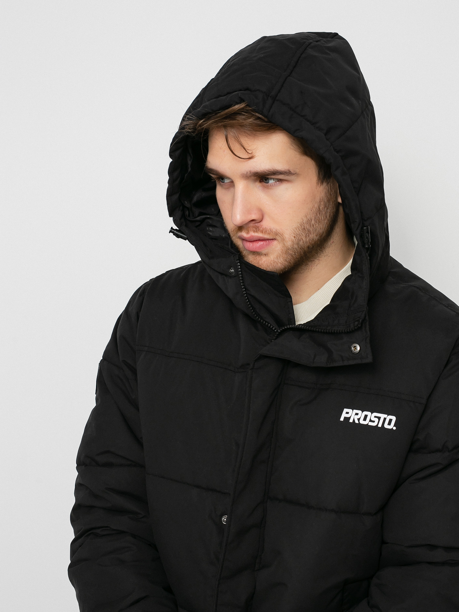 Kurtka Prosto City (black)