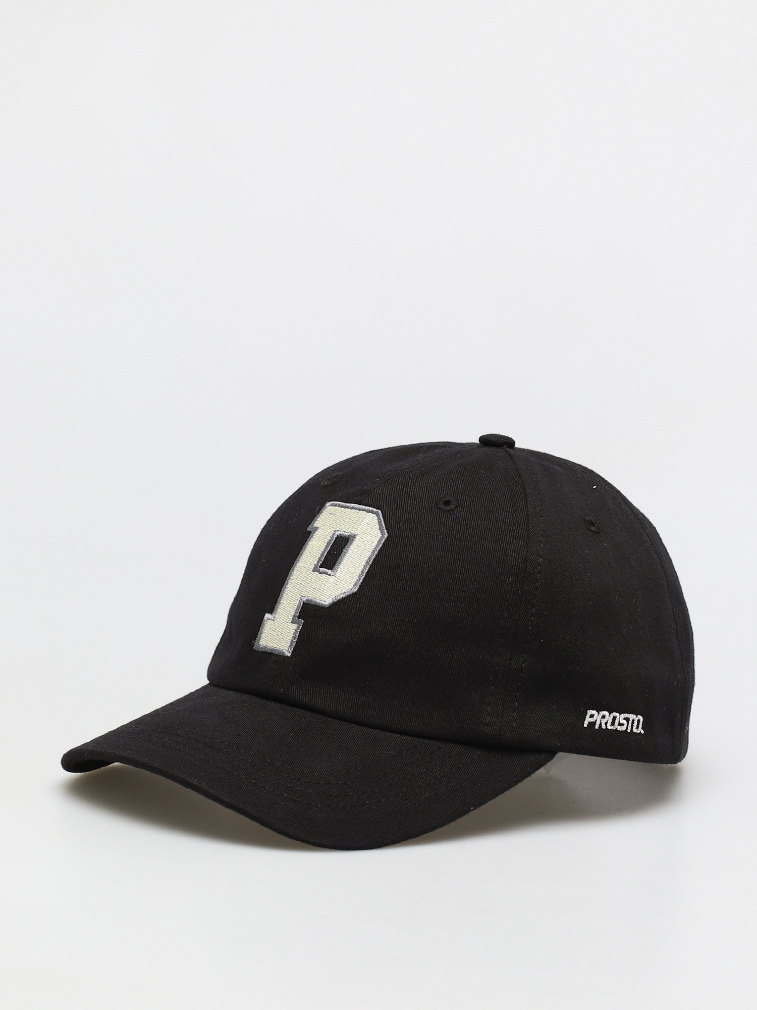 Czapka z daszkiem Prosto Lett (black)