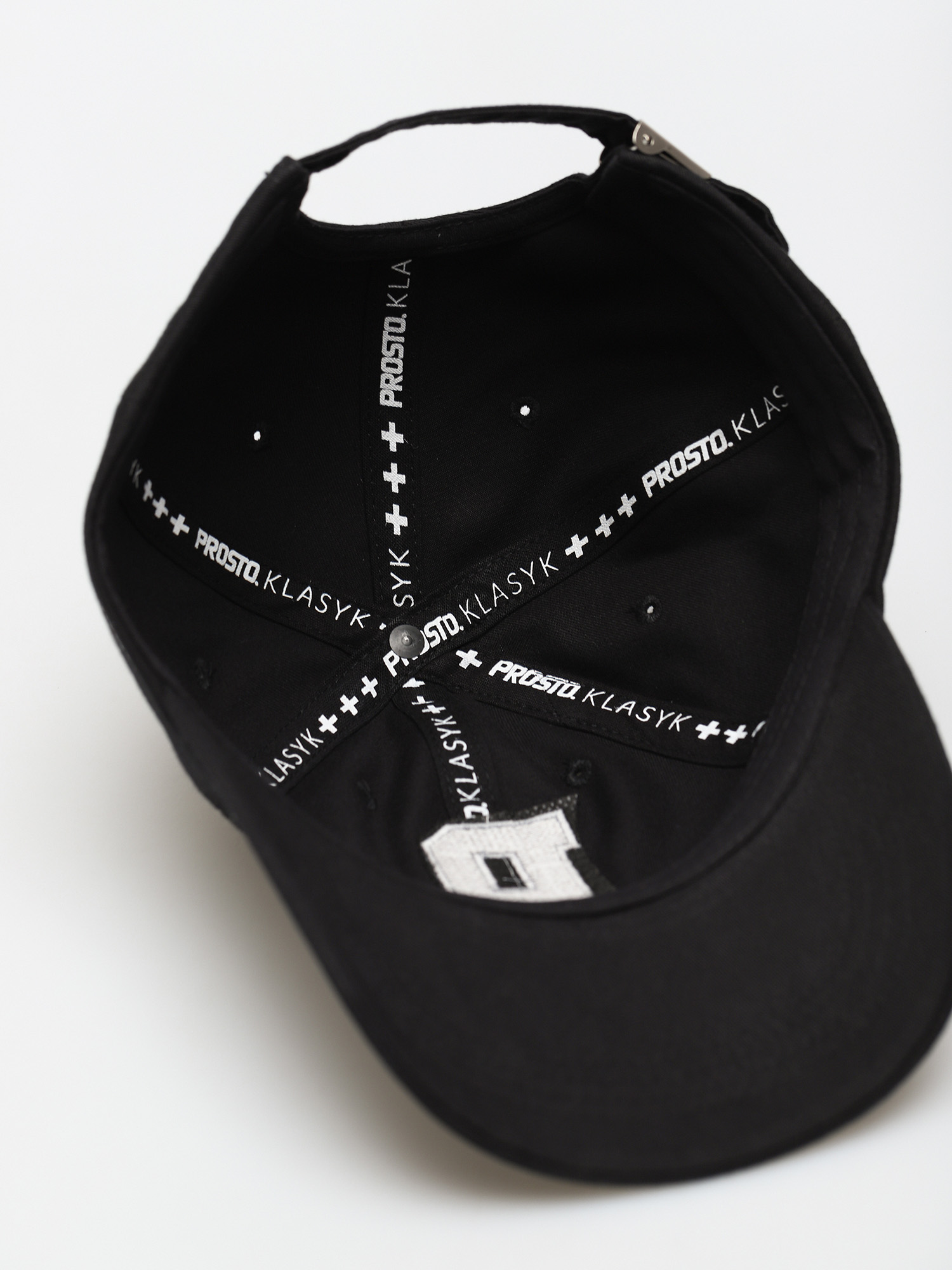 Czapka z daszkiem Prosto Lett (black)