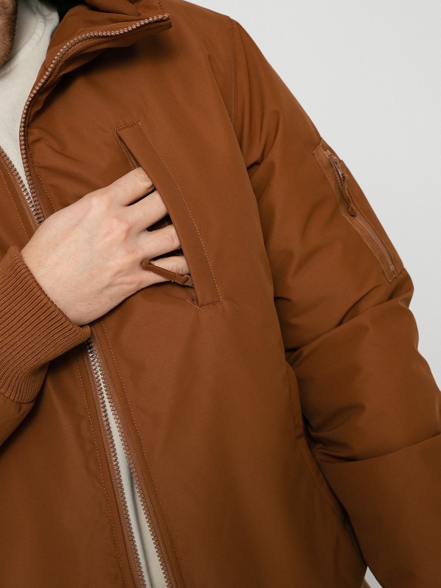 Kurtka Prosto Gegito (brown)