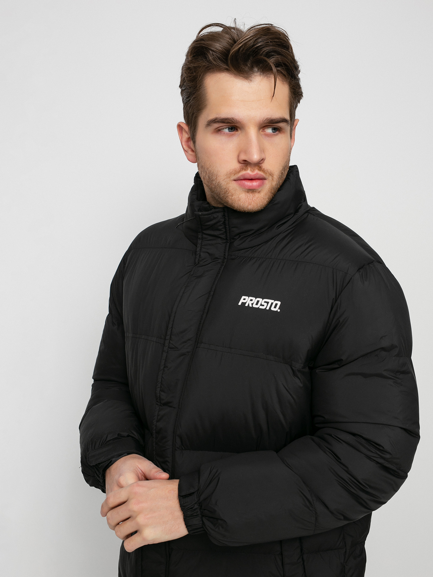 Kurtka Prosto Retro Puff (black)