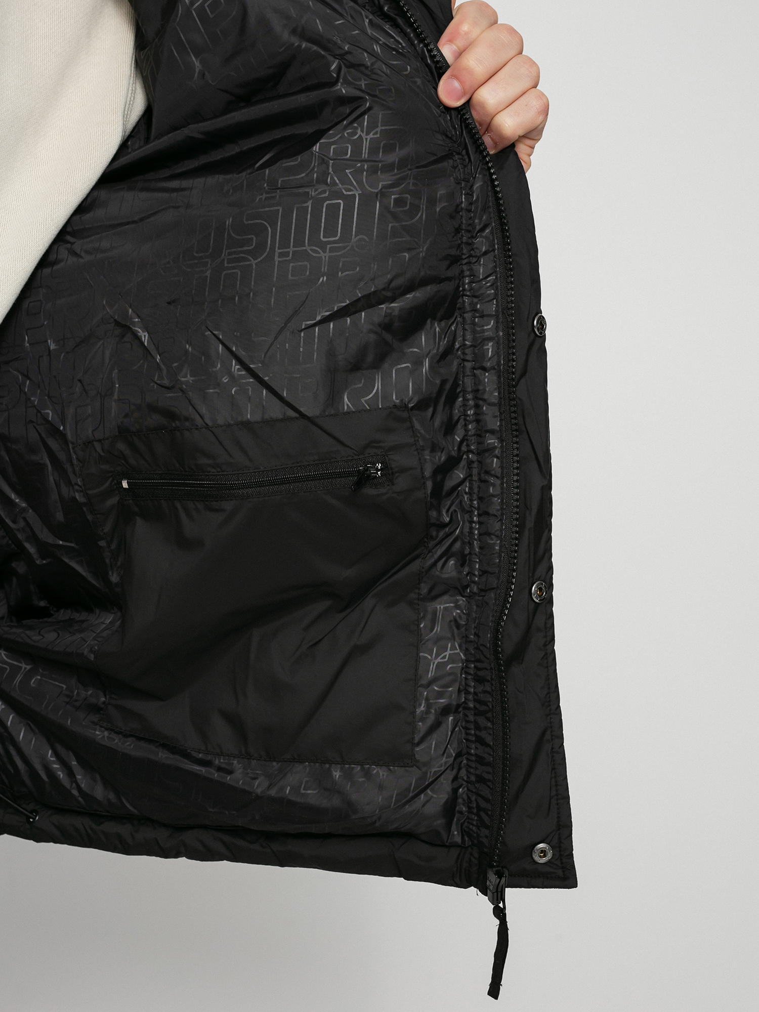 Kurtka Prosto Retro Puff (black)