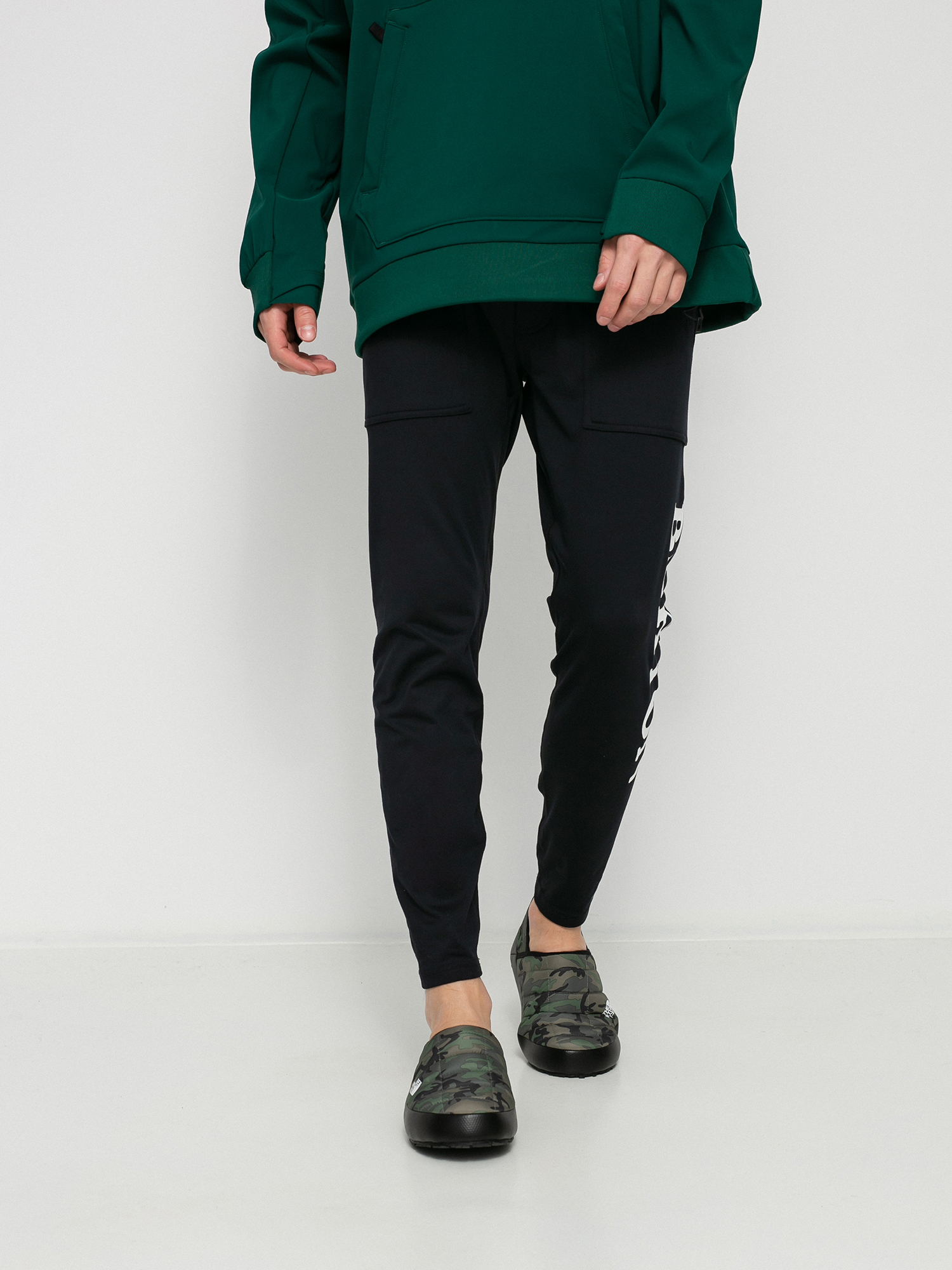 Męskie Legginsy aktywne Burton Midweight Base Layer Stash (true black)