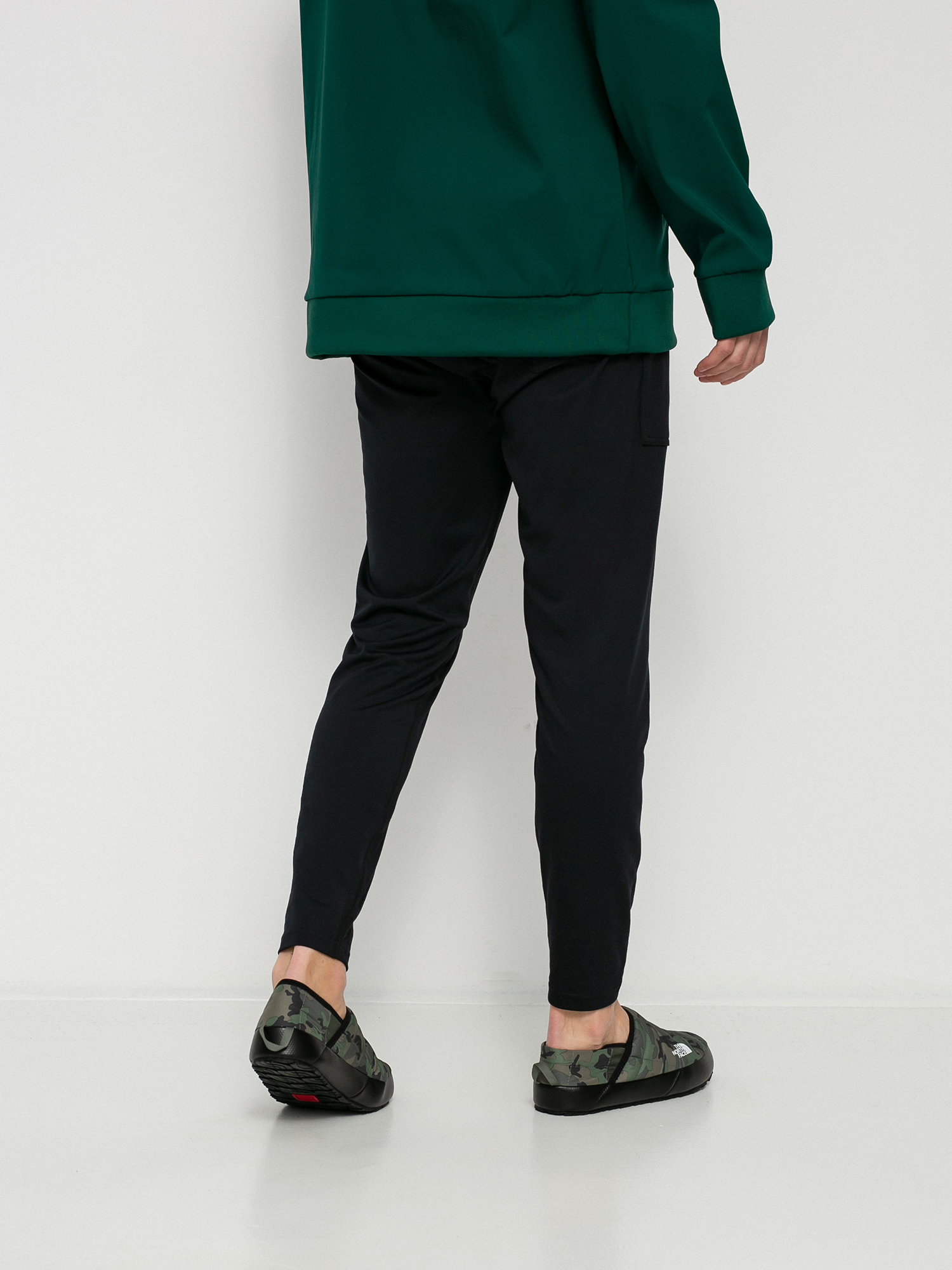 Męskie Legginsy aktywne Burton Midweight Base Layer Stash (true black)