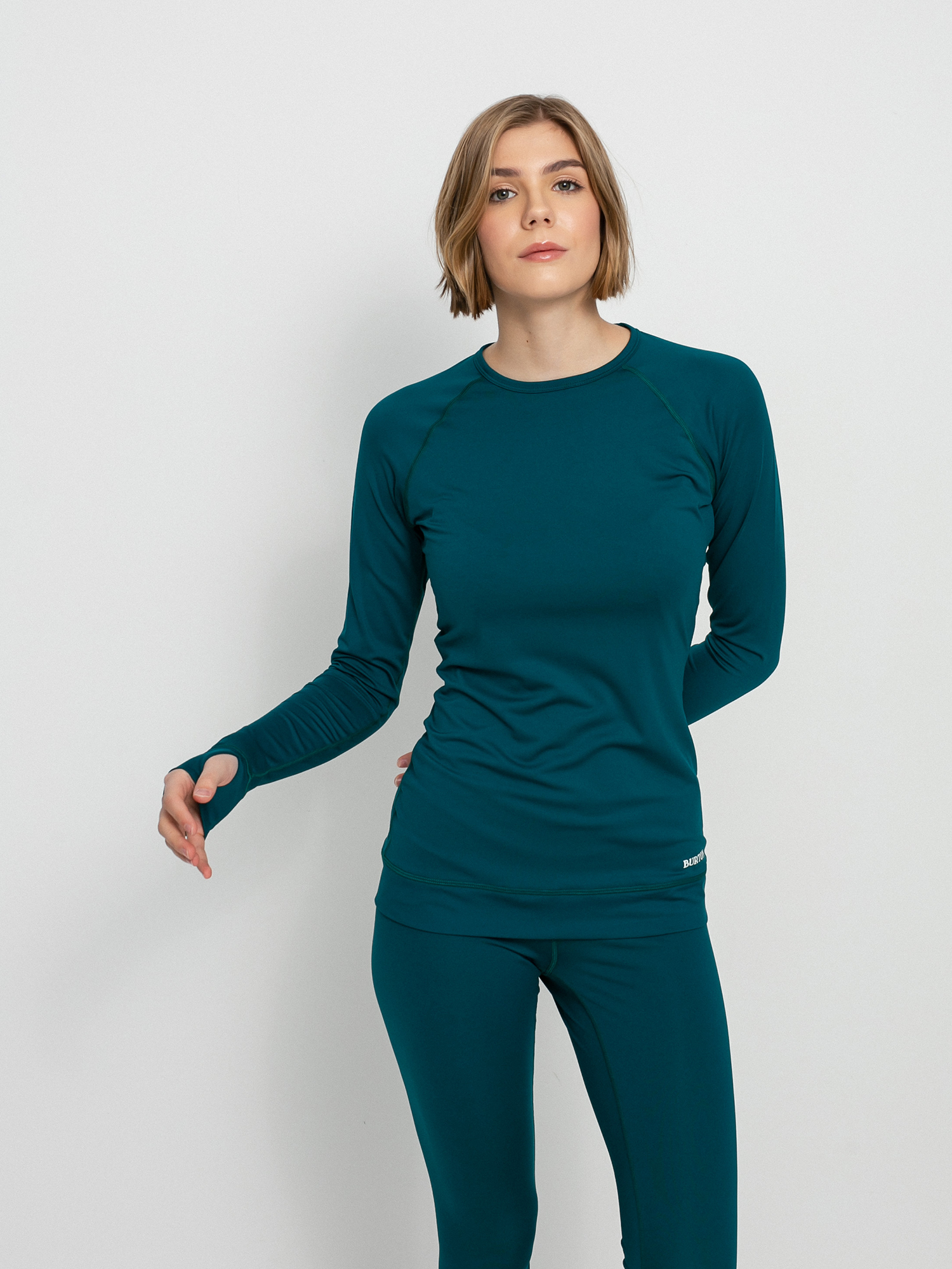 Damski Longsleeve aktywny Burton Lightweight X Base Layer (shaded spruce)