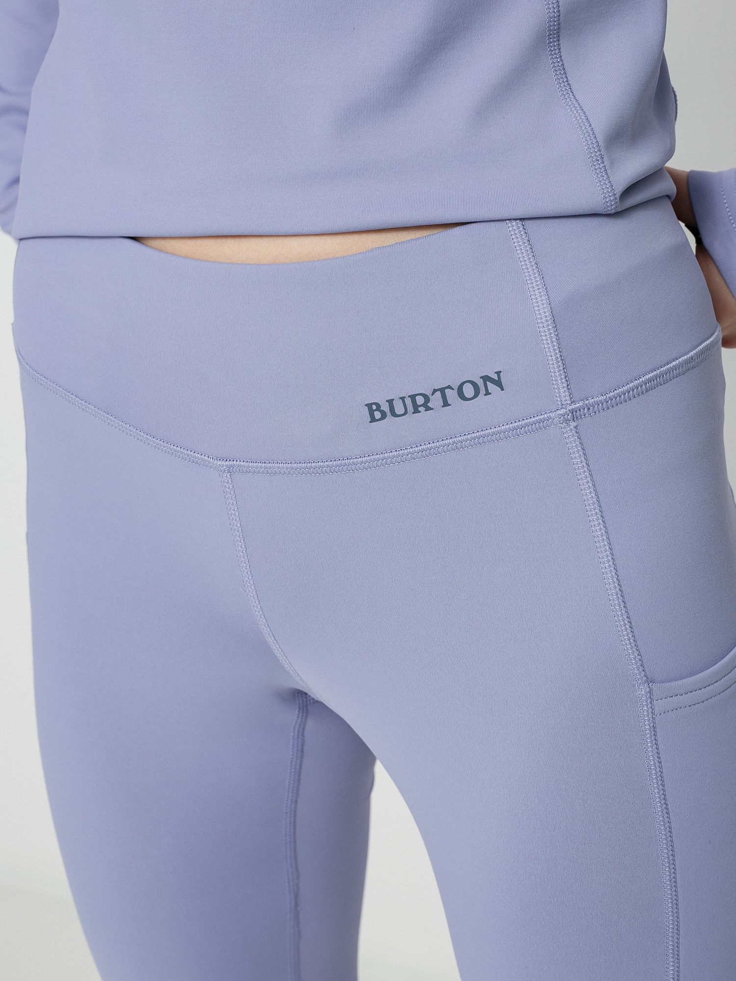 Damskie Legginsy aktywne Burton Heavyweight X Base Layers (foxglove violet)