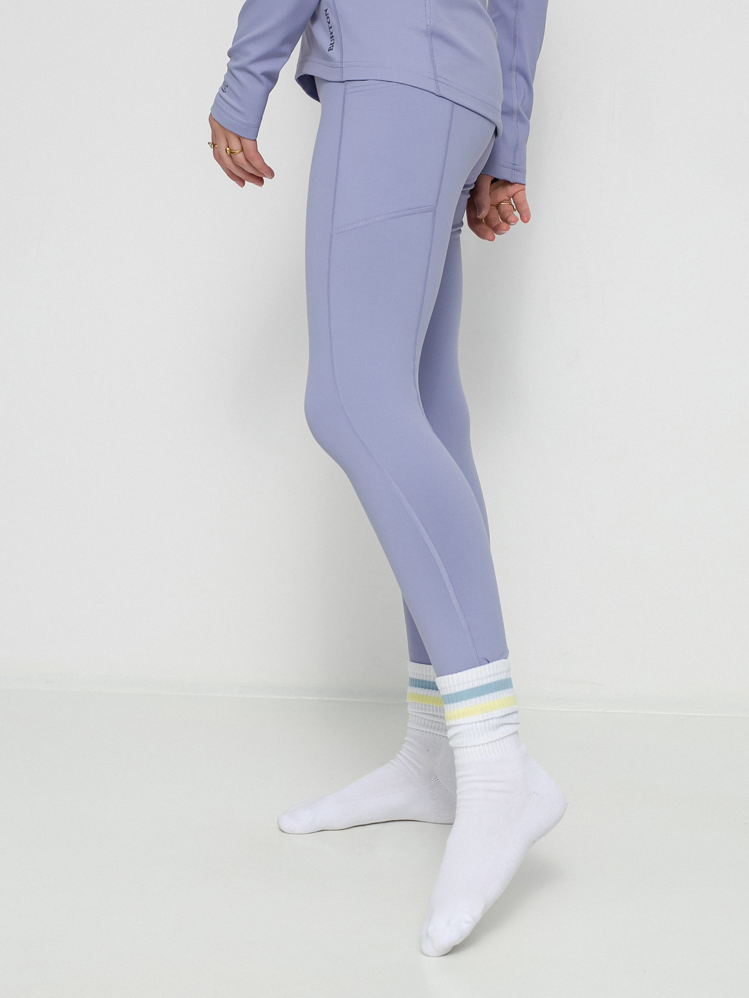 Damskie Legginsy aktywne Burton Heavyweight X Base Layers (foxglove violet)