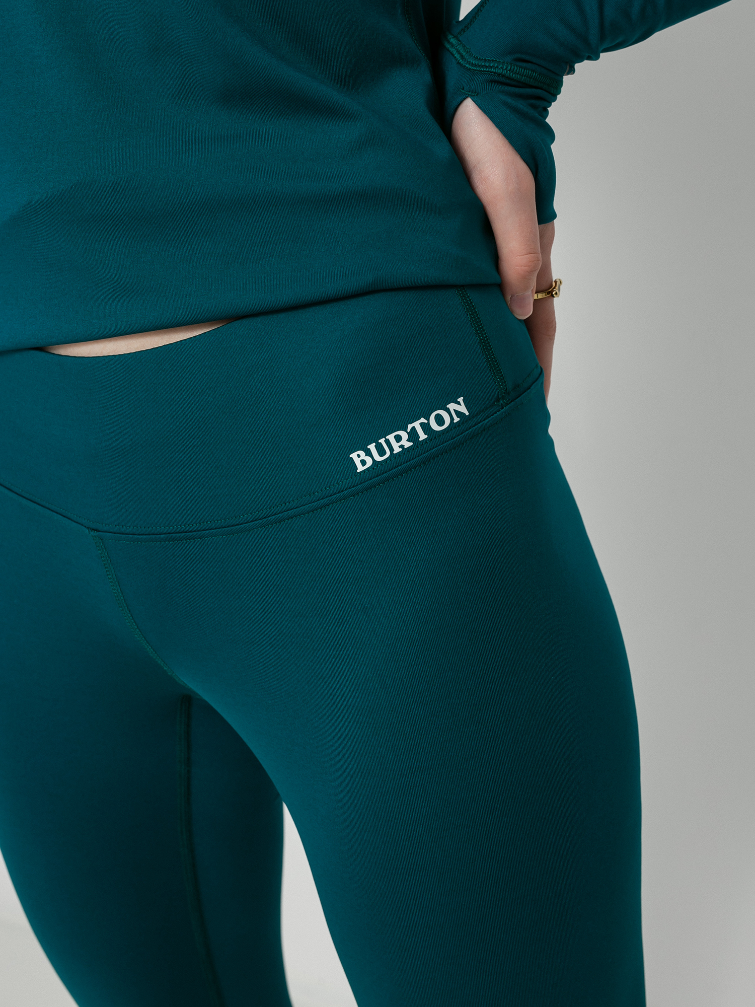 Damskie Legginsy aktywne Burton Lightweight X Base Layers (shaded spruce)