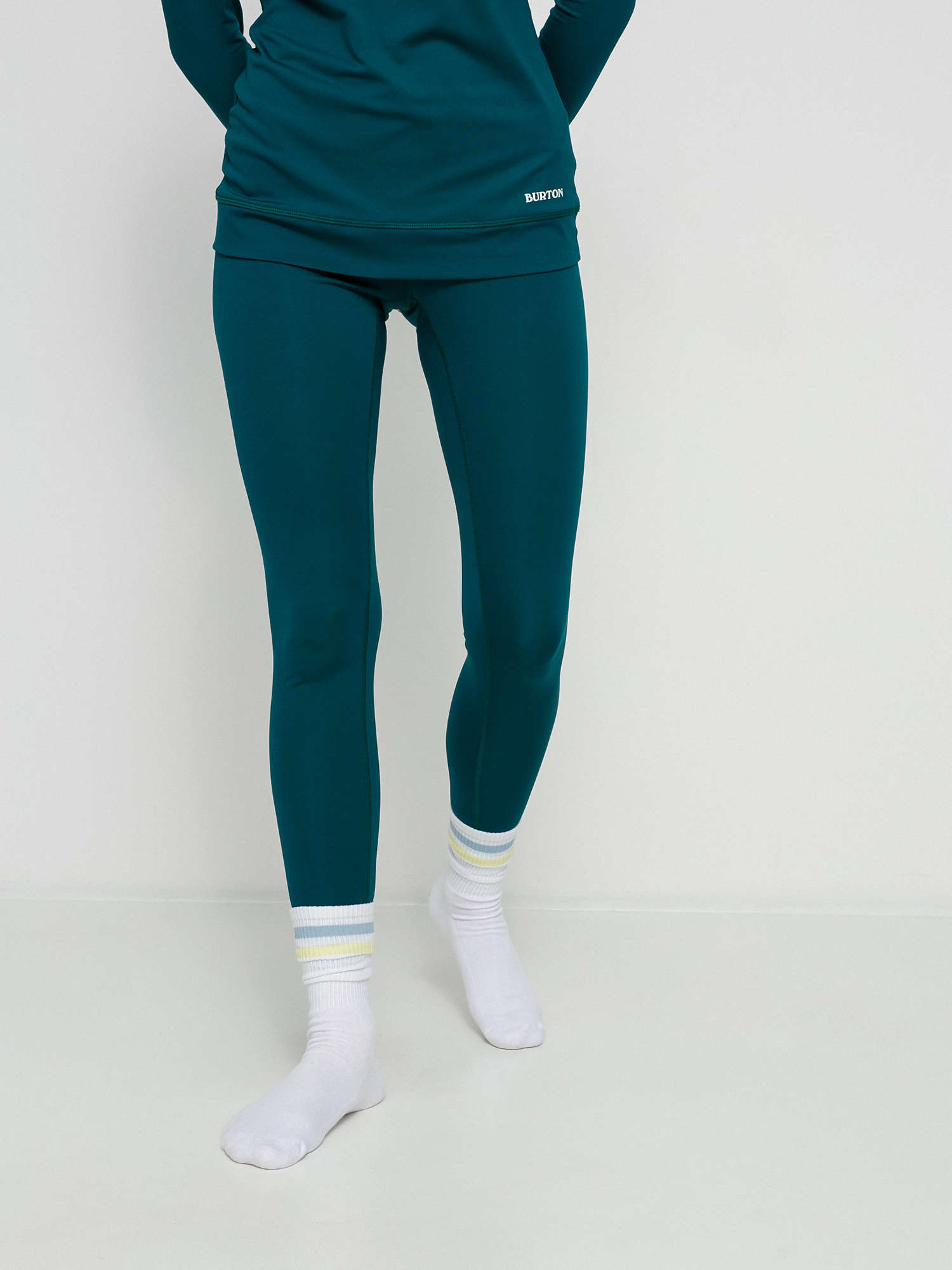 Damskie Legginsy aktywne Burton Lightweight X Base Layers (shaded spruce)