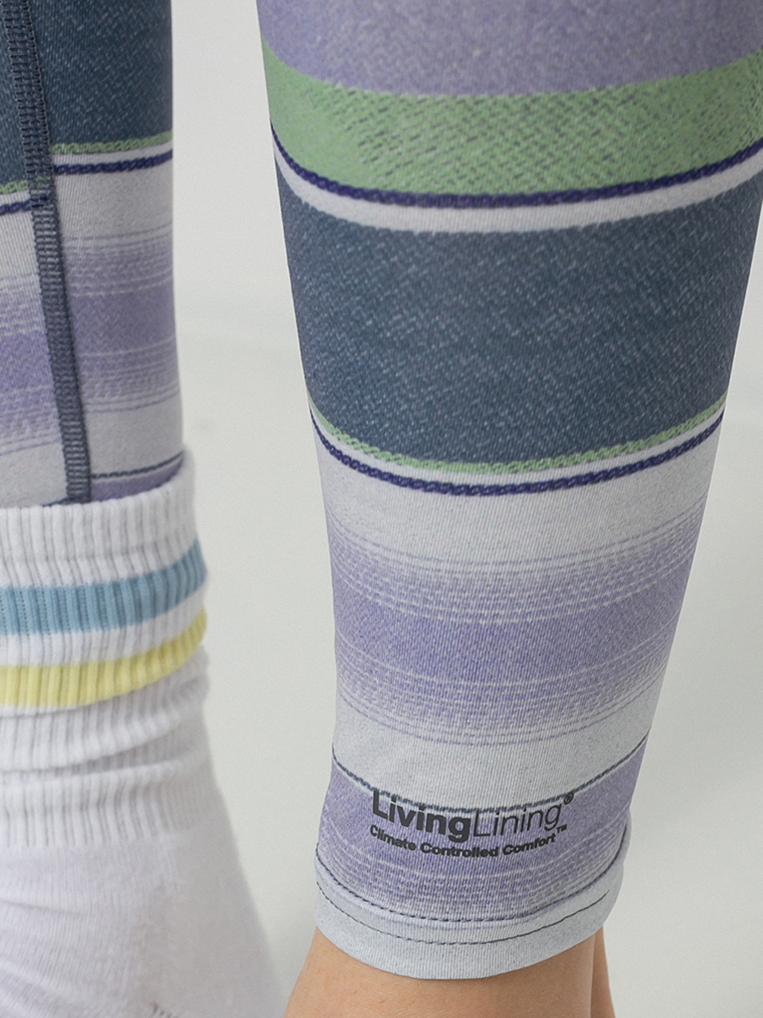 Damskie Legginsy aktywne Burton Lightweight X Base Layers (folkstone blanket stripe)