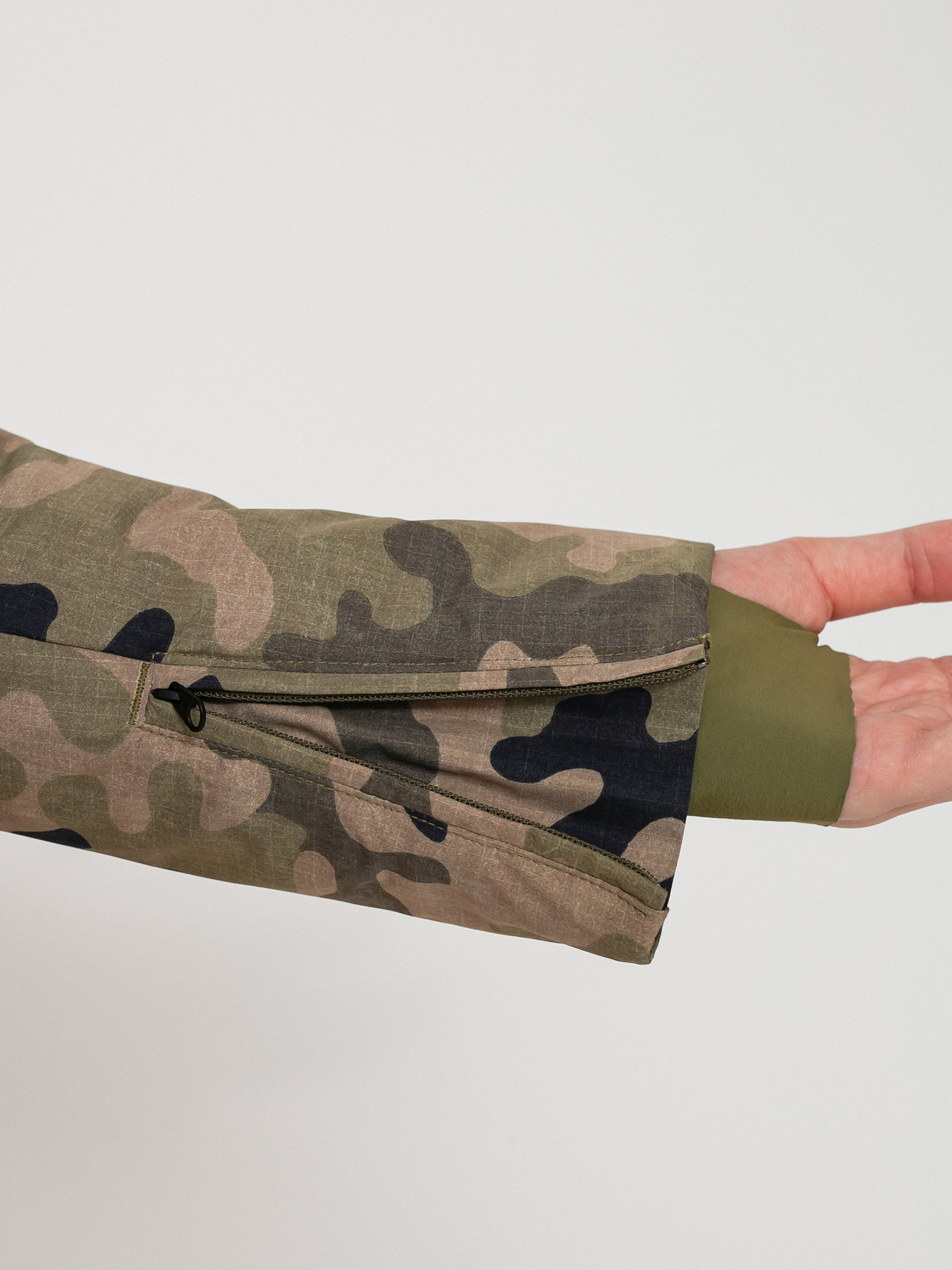 Damska Kurtka snowboardowa Burton Keelan (creme brulee/martini olive terra camo)