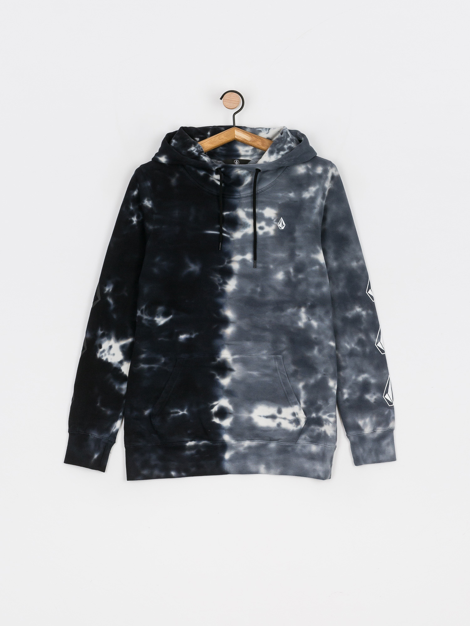 Bluza z kapturem Volcom Costus HD Wmn (black on black)