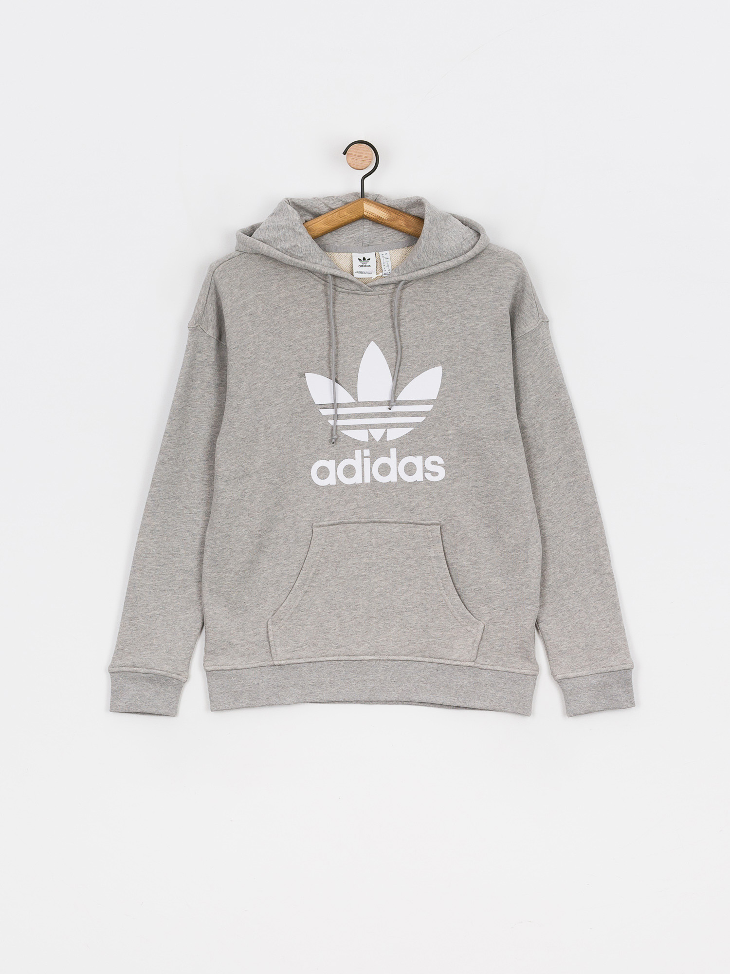 Bluza z kapturem adidas Originals Trf HD Wmn (medium grey heather)
