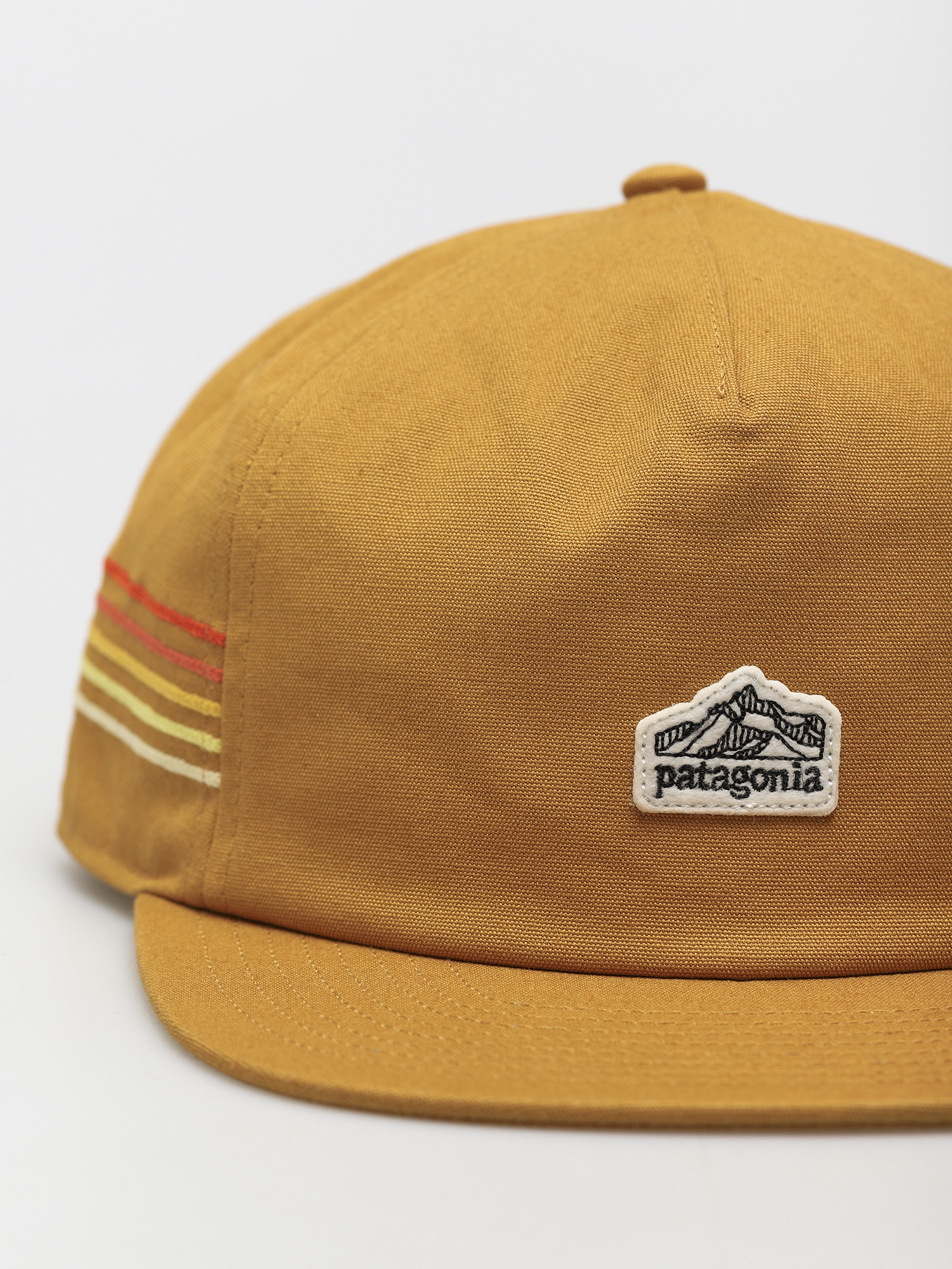 Czapka z daszkiem Patagonia Line Logo Ridge Stripe Funfarer (oaks brown)