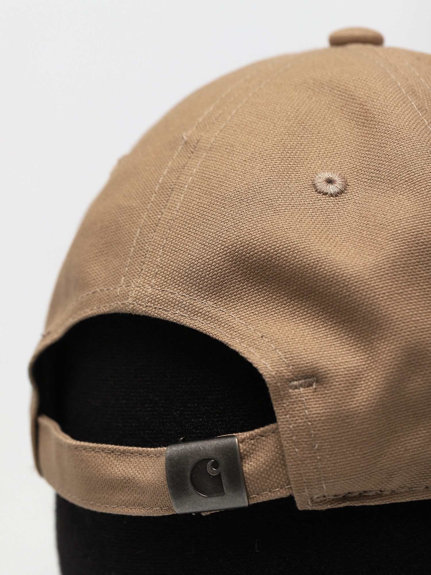 Czapka z daszkiem Carhartt WIP Canvas Script (nomad/hamilton brown)