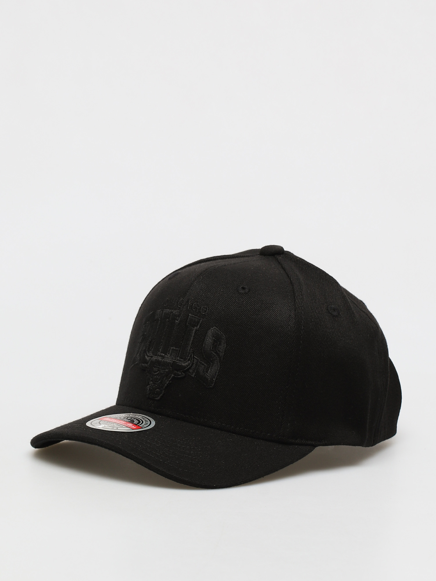 Czapka z daszkiem Mitchell & Ness Chicago Bulls (black/black)
