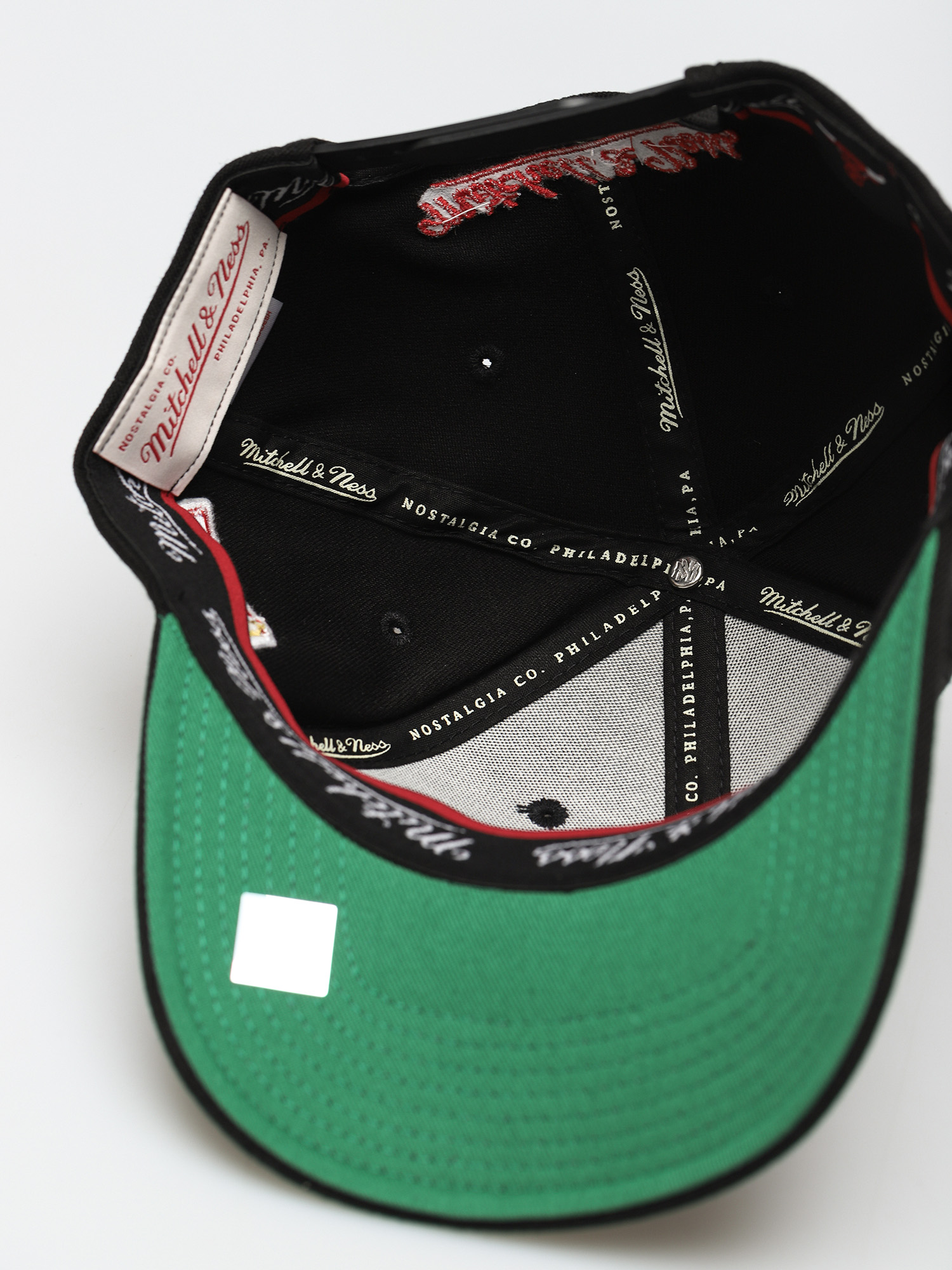 Czapka z daszkiem Mitchell & Ness Chicago Bulls (black)