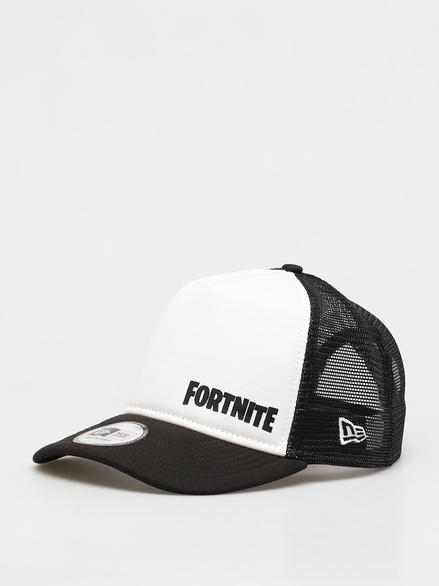 Czapka z daszkiem New Era Fortnite Wordmark Trucker (white/black)
