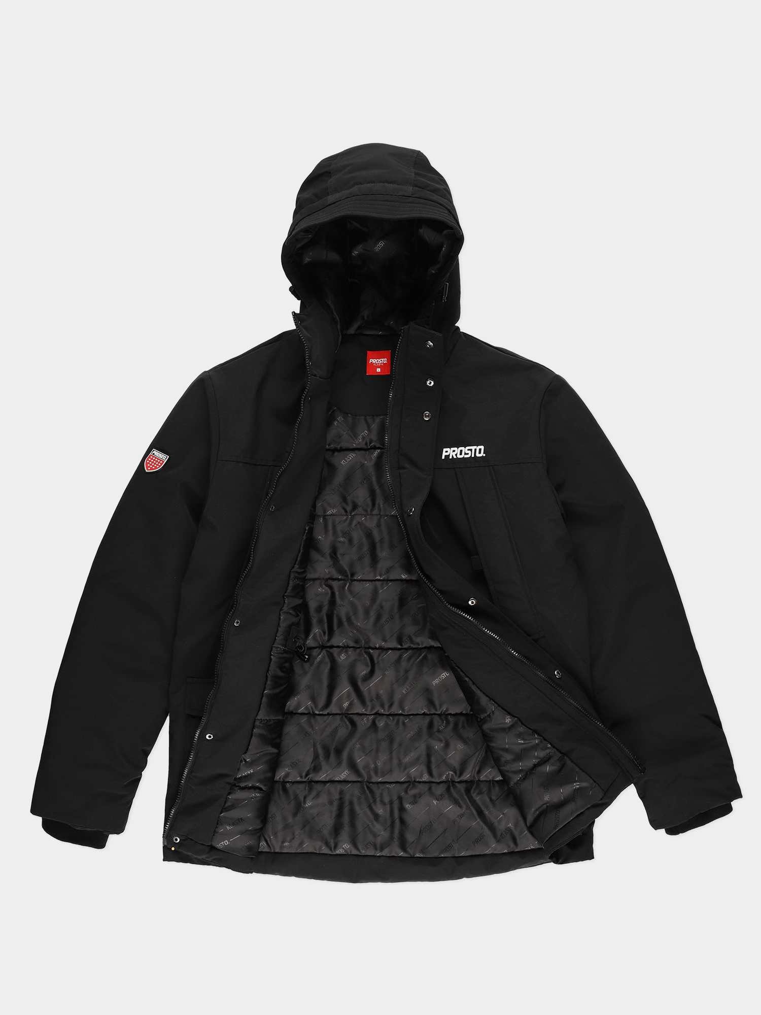 Kurtka Prosto Long (black)