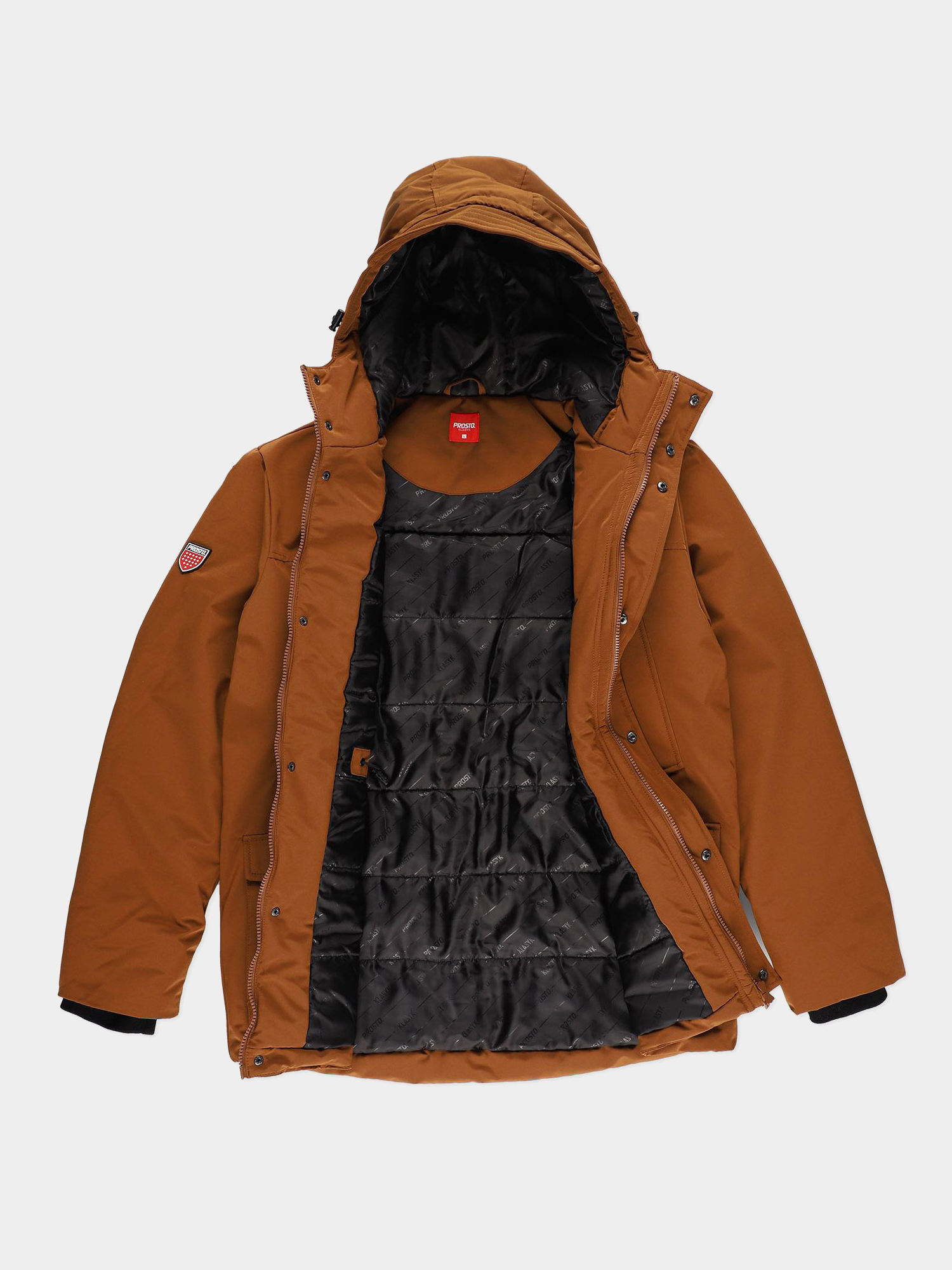 Kurtka Prosto Long (brown)