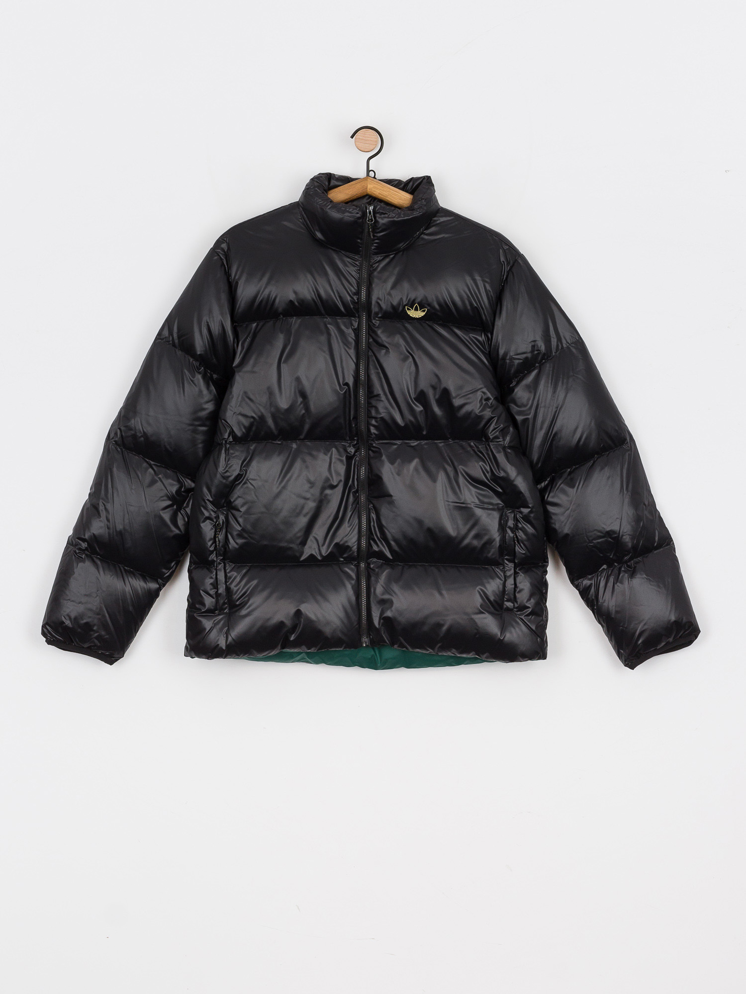 Kurtka adidas Tj Puff (black/cgreen)