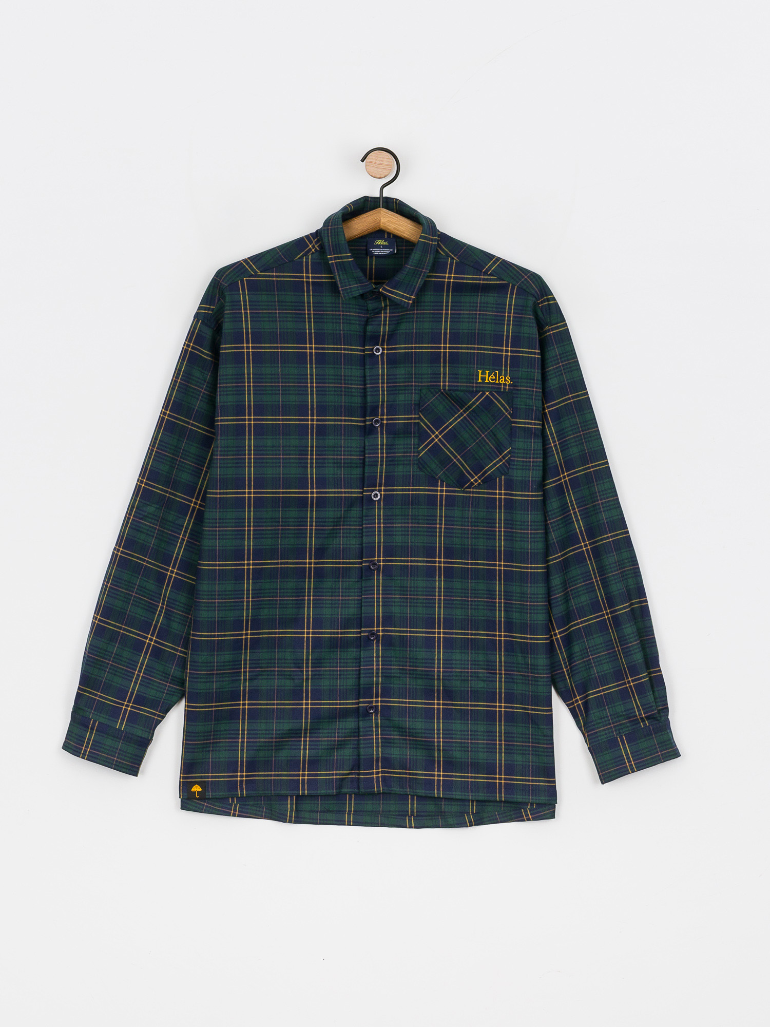 Koszula Helas Checkered (green/navy)