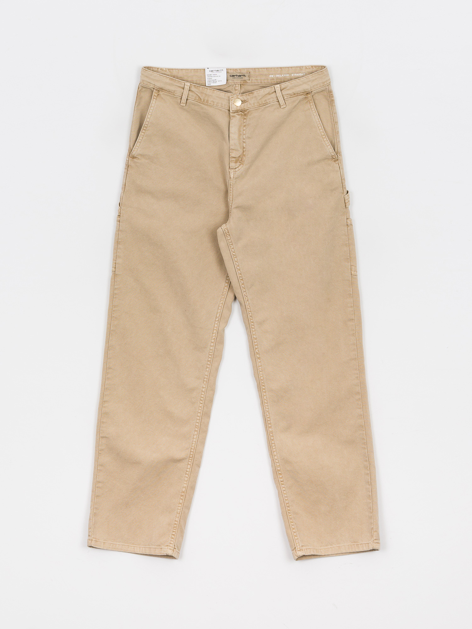 Spodnie Carhartt WIP Pierce Straight Wmn (dusty h brown)