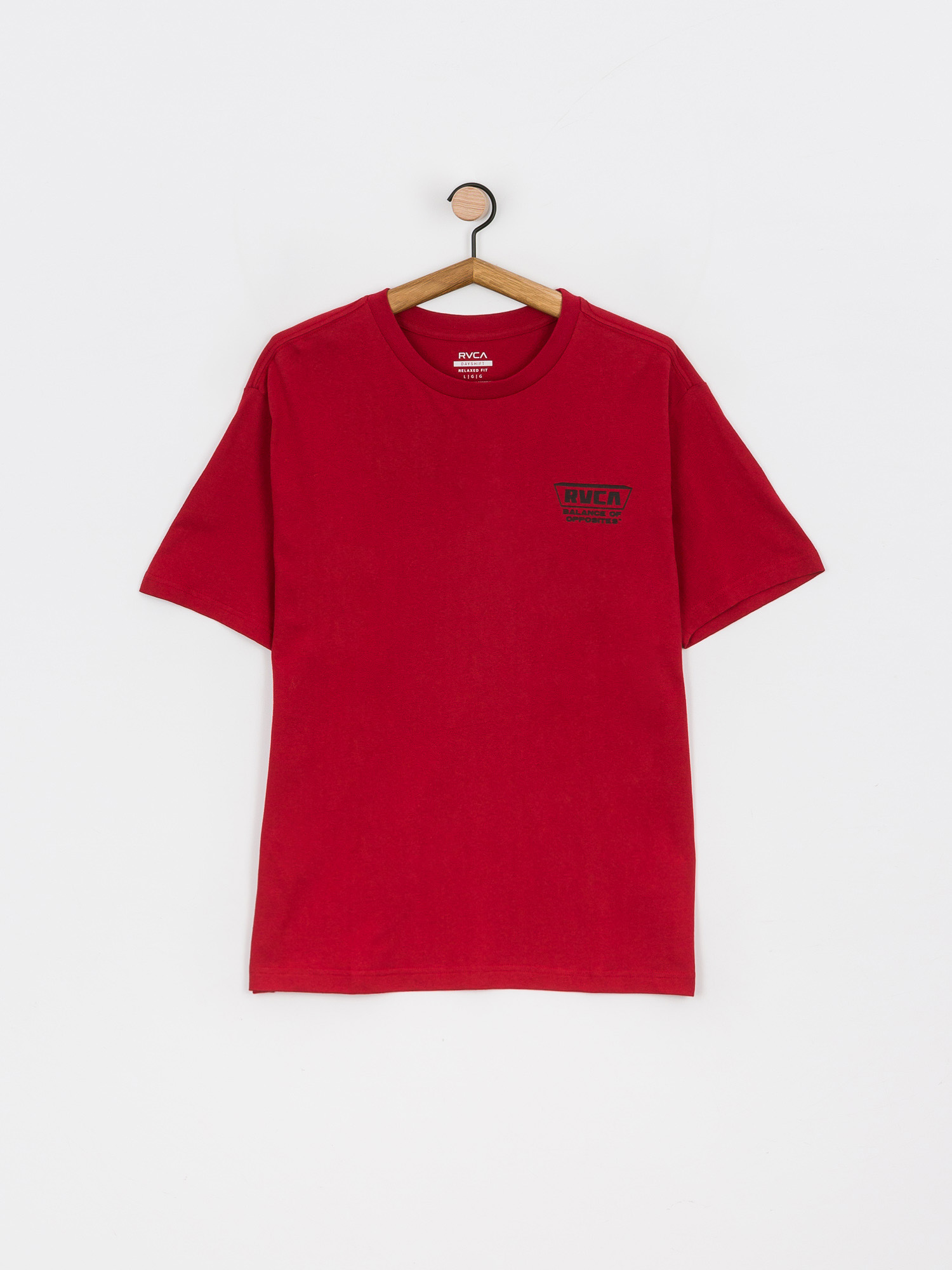 T-shirt RVCA Clawed (cranberry)