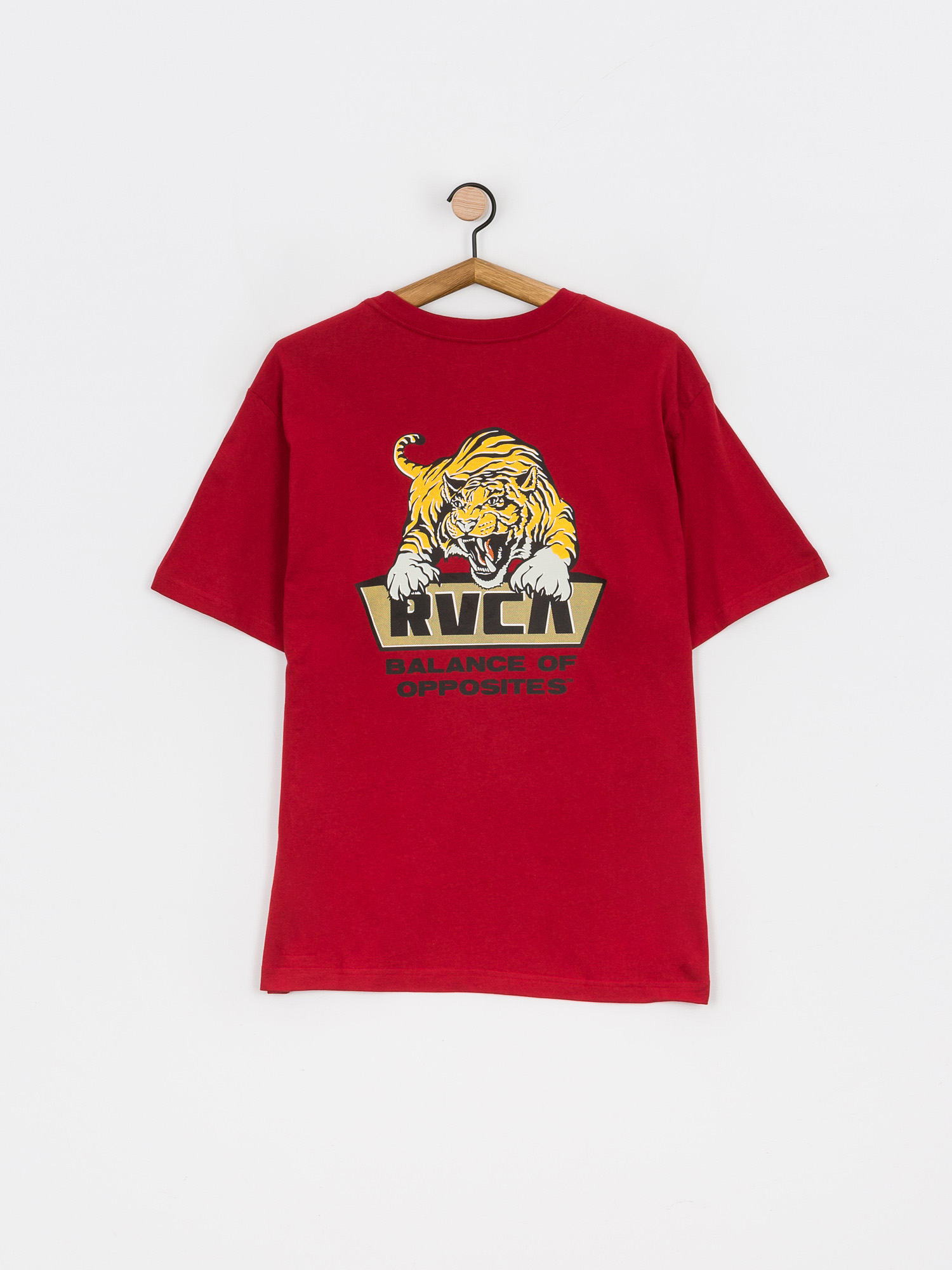 T-shirt RVCA Clawed (cranberry)