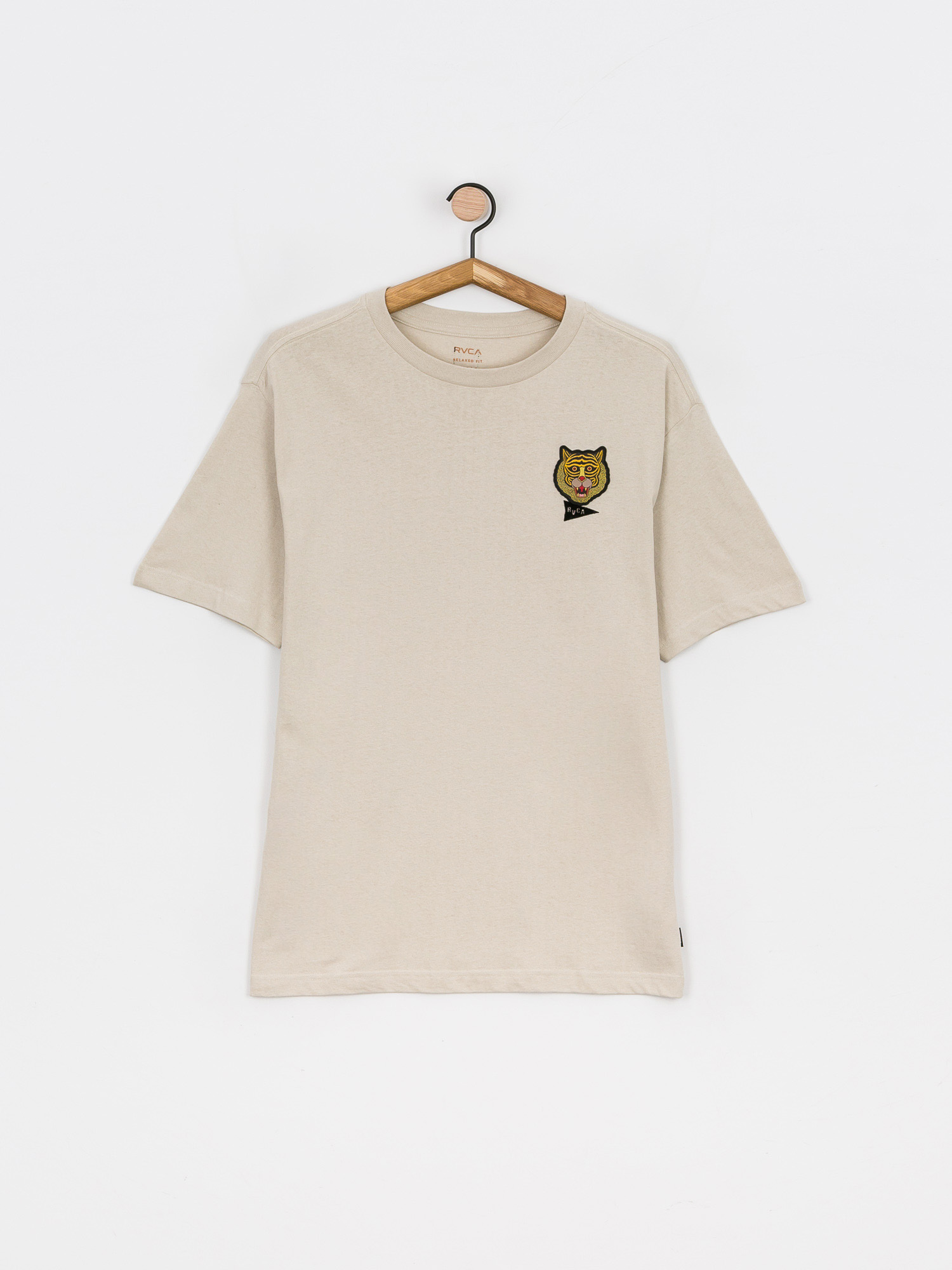 T-shirt RVCA Leines Patches (bone)